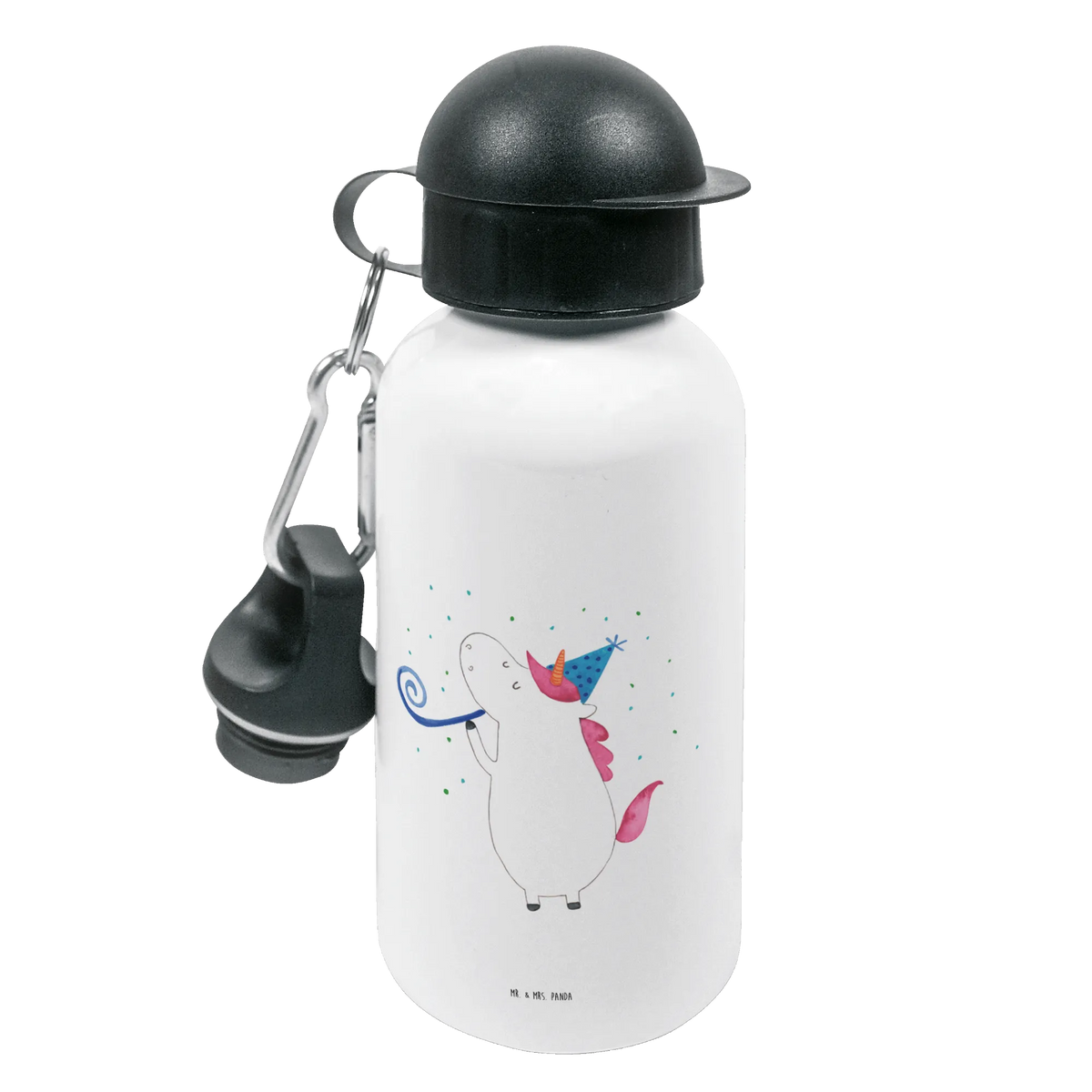 Kindertrinkflasche Einhorn Party
