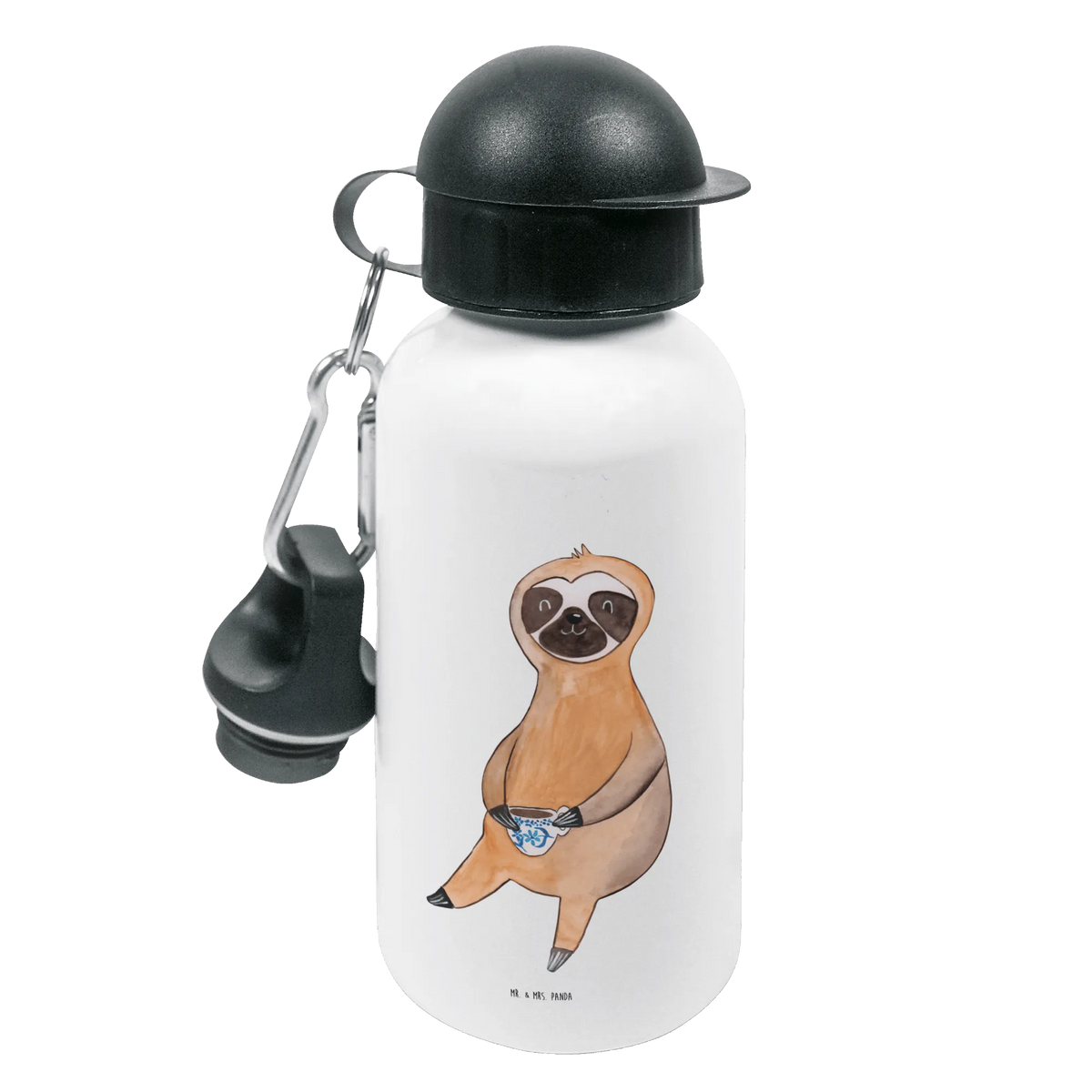 Kindertrinkflasche Faultier Kaffee