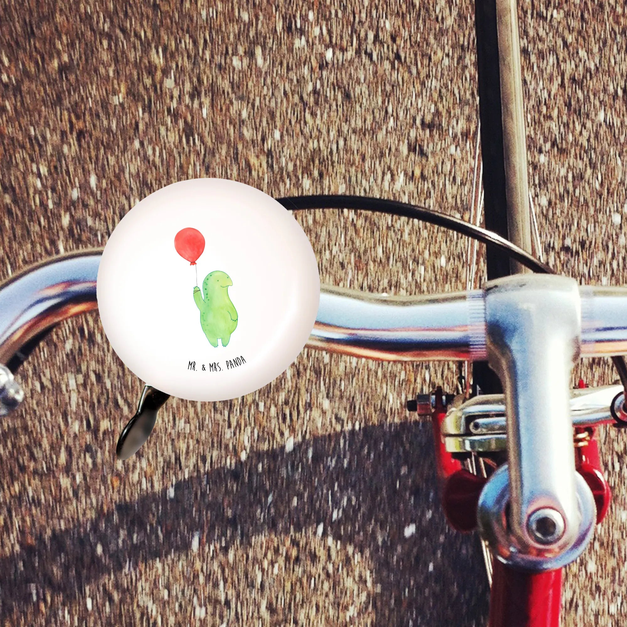 XL dzwonek rowerowy żółw balon Skałka