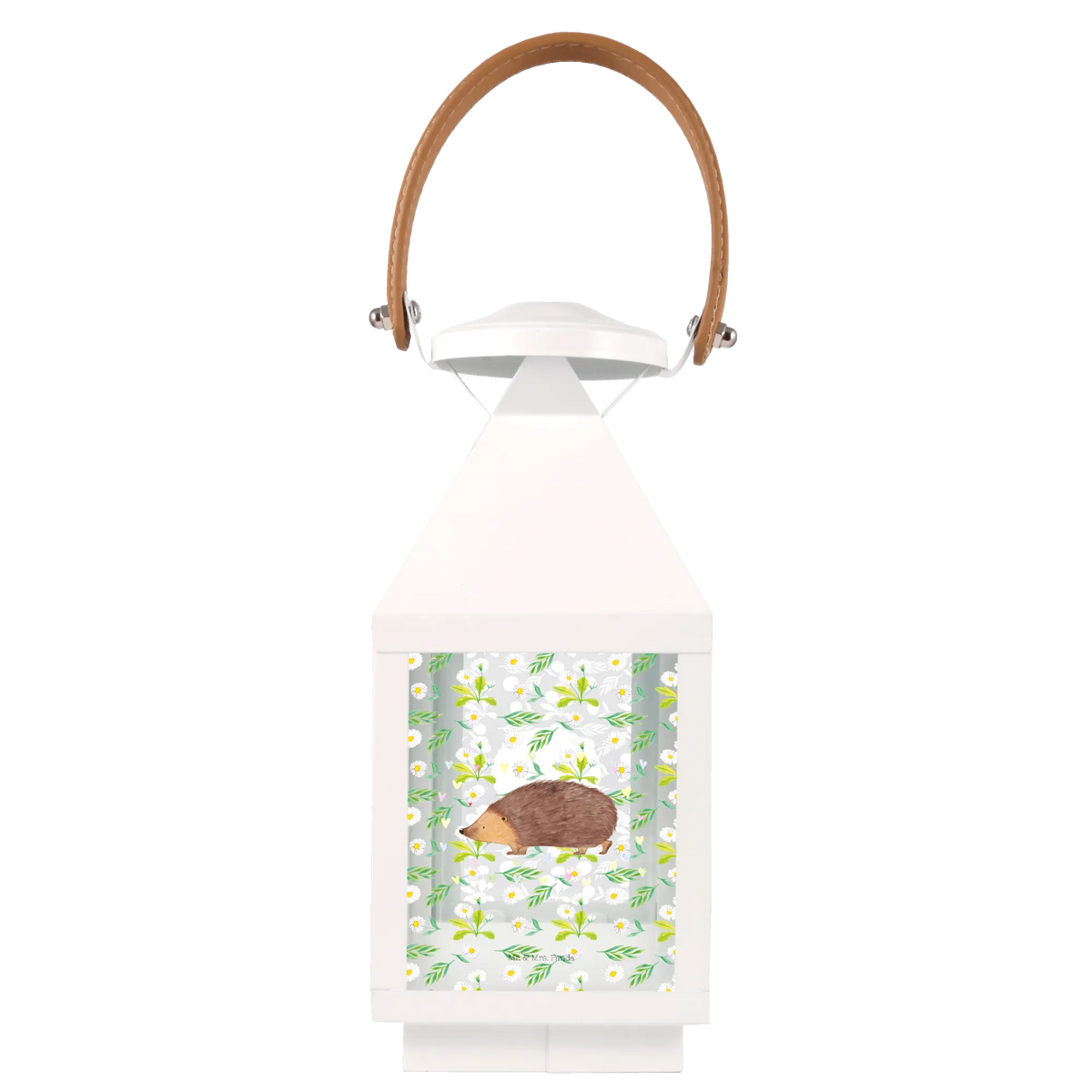 Deko Laterne Igel Herzen