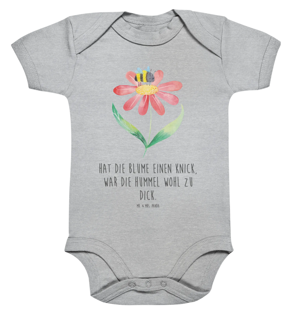 Organic Babybody Hummel Blume