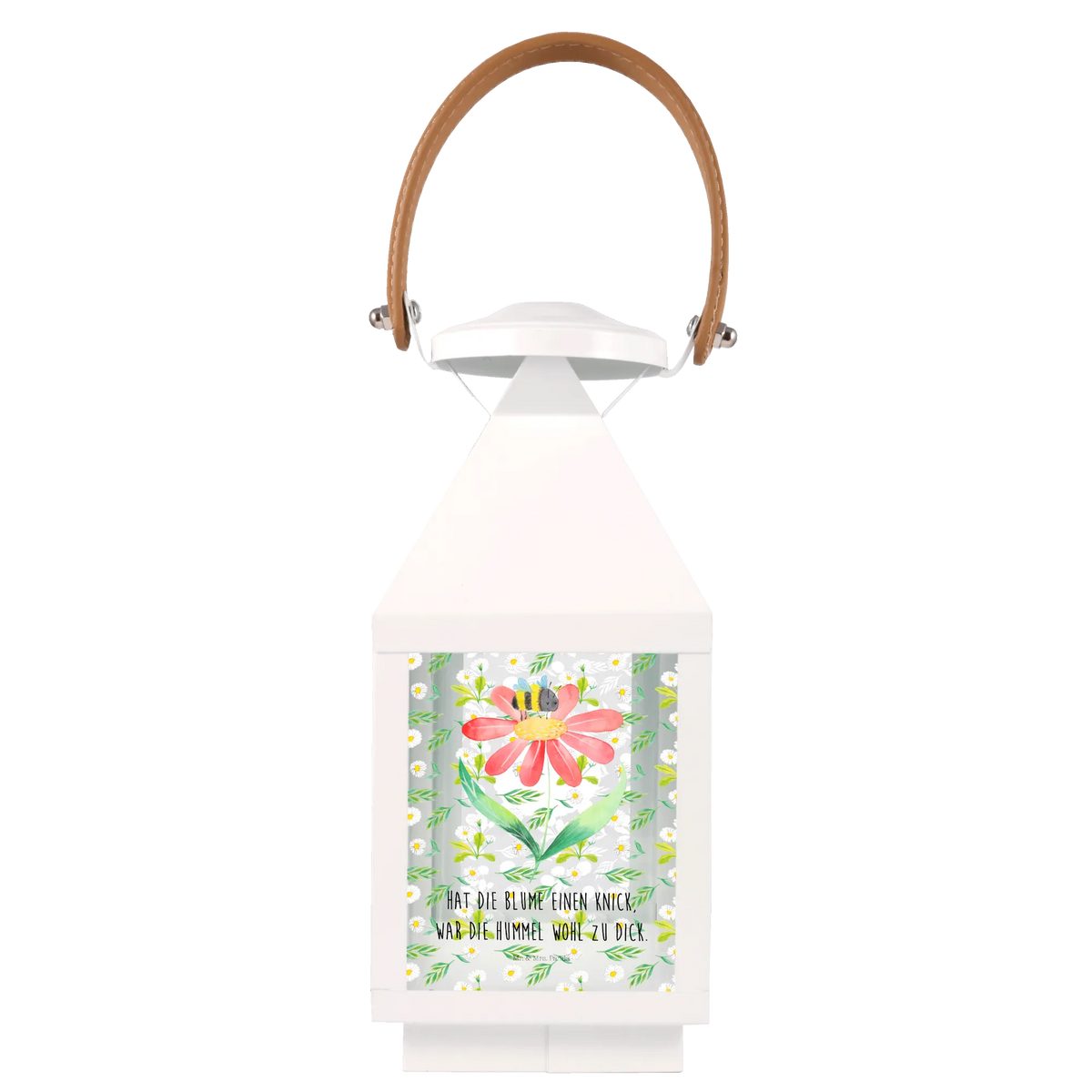 Deko Laterne Hummel Blume