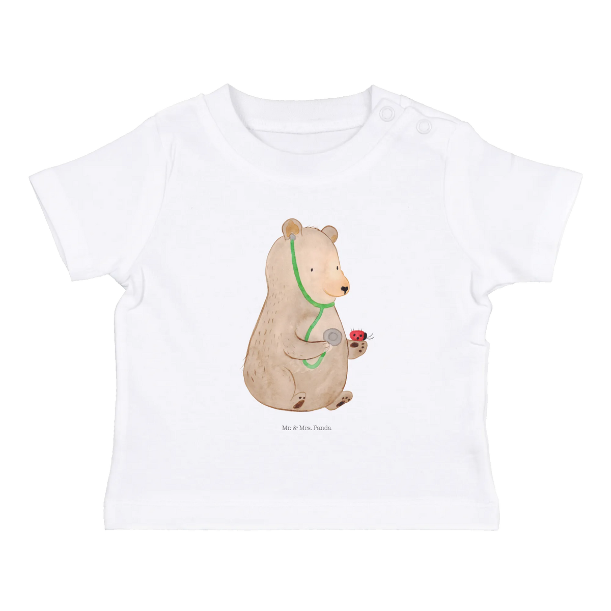 Organic Baby Shirt Bär Arzt