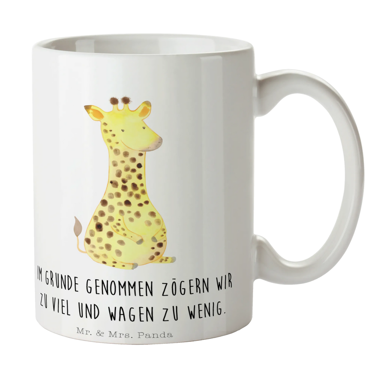 Tasse Giraffe Zufrieden