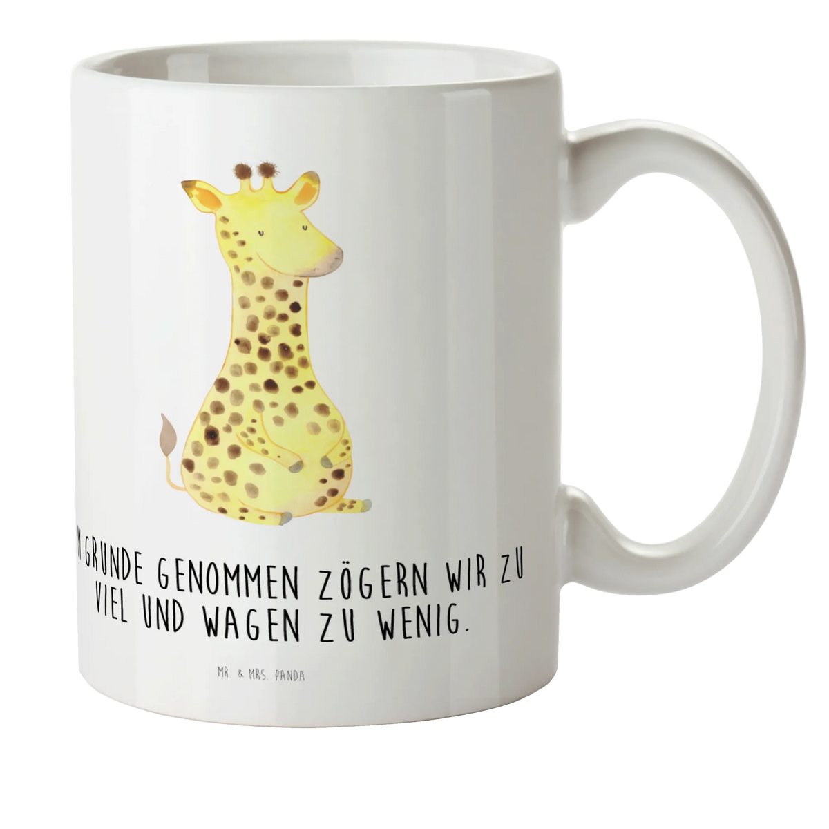 Kindertasse Giraffe Zufrieden