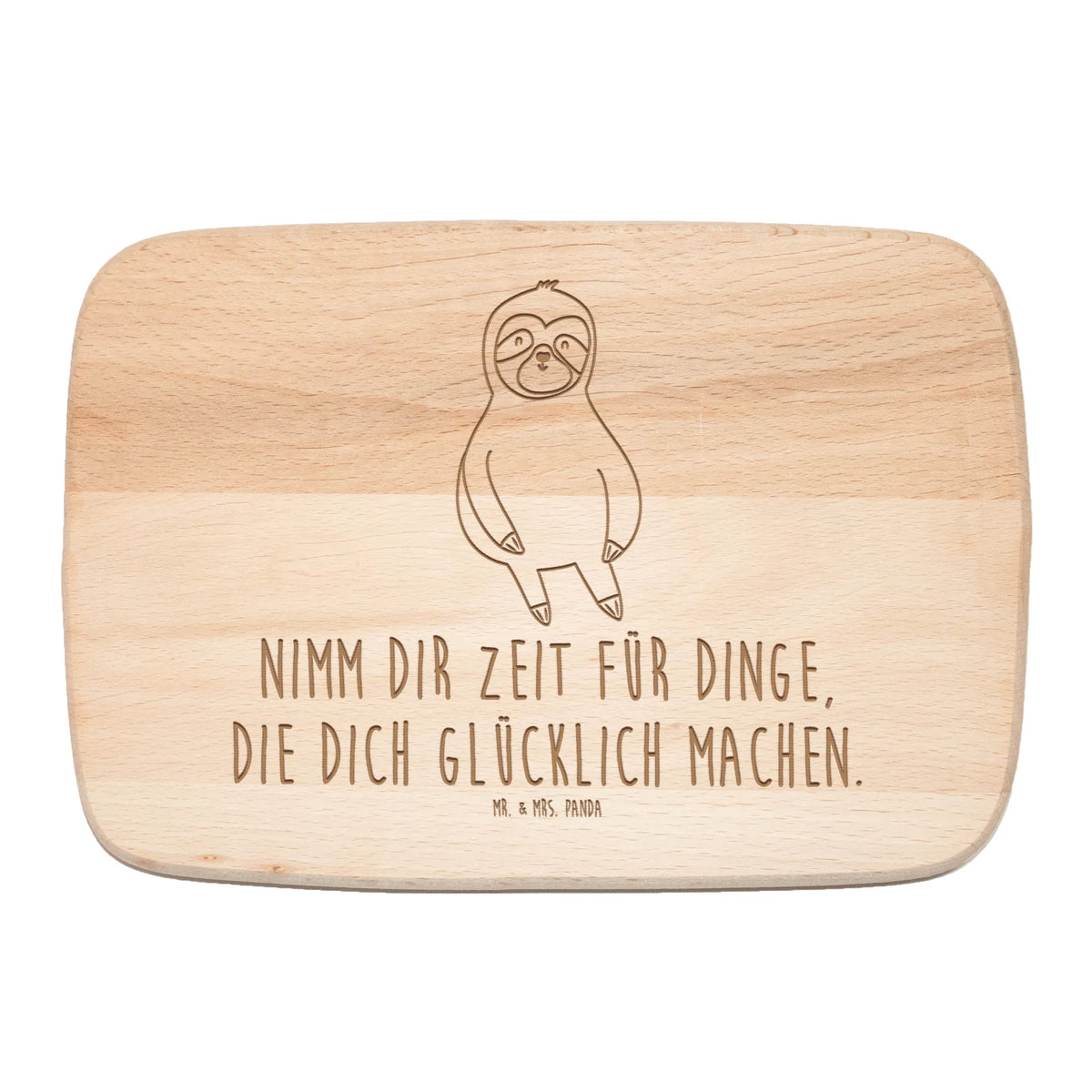 Śniadaniowa deska leniwiec Zadowolony Leniwiec, prezent z leniwcem, dekoracja z leniwcem