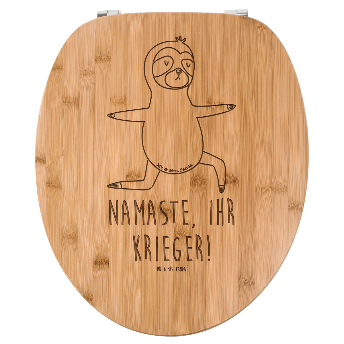 WC Sitz Faultier Yoga