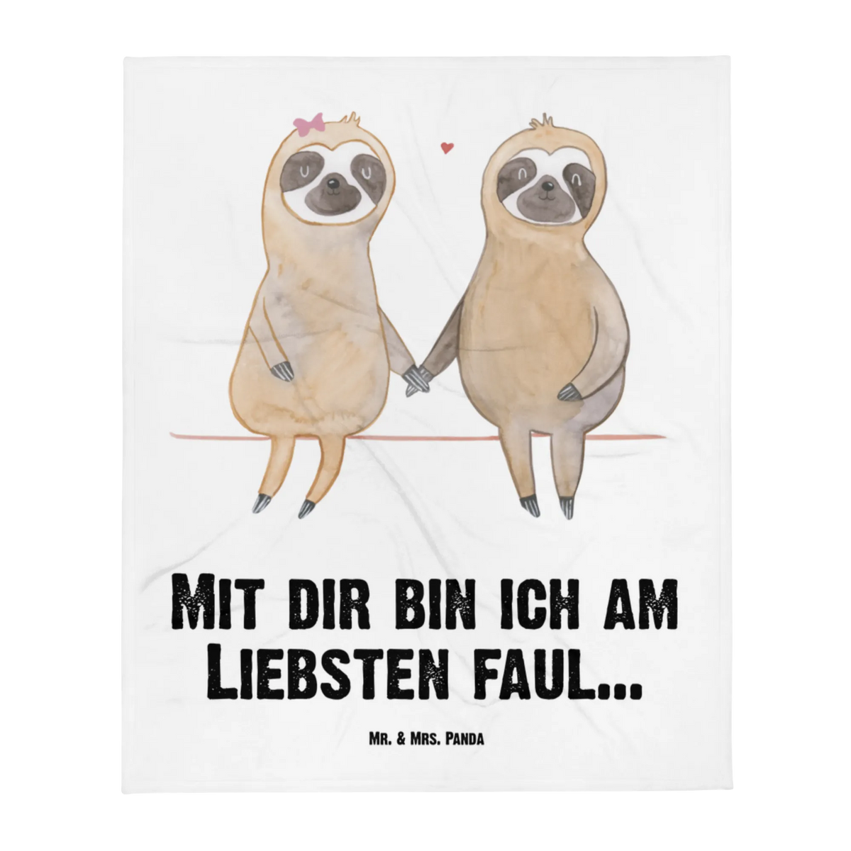 Baby blanket sloth pair