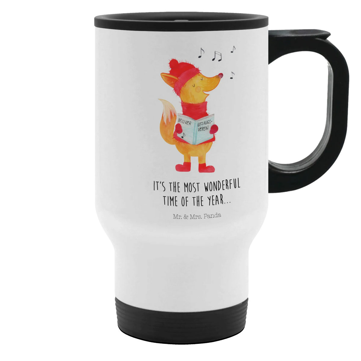 Insulated mug Fox Singer