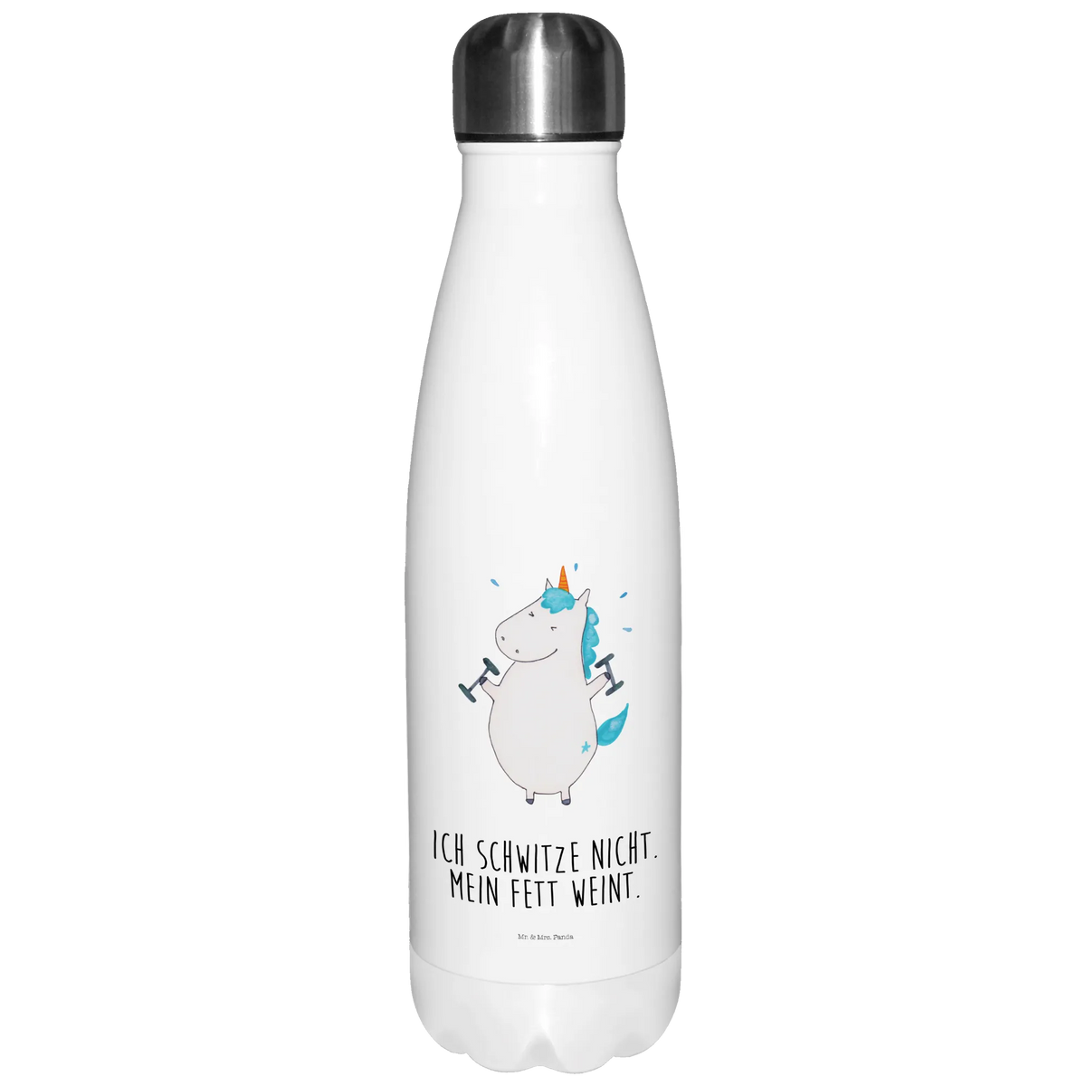 Thermosflasche Einhorn Fitness