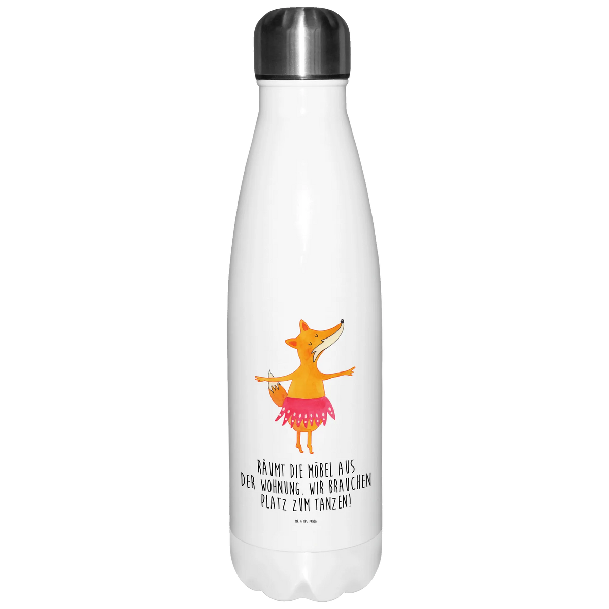 Thermosflasche Fuchs Ballerina Wasserflasche, isolierbehälter, Trinkgefäß, Edelstahlflasche, Edelstahl Thermosflasche, thermobehälter, Trinkflasche Isoliert, Kaffeeflasche, trinkflaschen, Isolier-Trinkflasche, Sportflasche, flasche aus edelstahl, Getränkeflasche, thermosflaschen, wanderflasche, Sprudelflasche, schulflasche, isolierflaschen, Teeflasche, Thermoflasche Edelstahl, Trinkflasche, Trinkbehälter, metallflasche, reiseflasche, Thermosflasche, edelstahl isolierflasche, Vakuumflasche, Thermo-Trinkflasche, Thermos, edelstahl wasserflasche, thermo trinkflasche, thermobottle, isolier trinkflasche, Outdoorflasche, Fuchs, Tänzerin, Party, Füchsin, Ballett, Geburtstag, Fuchs Spruch, Füchse, Einladung, Tanzen, Ballerina