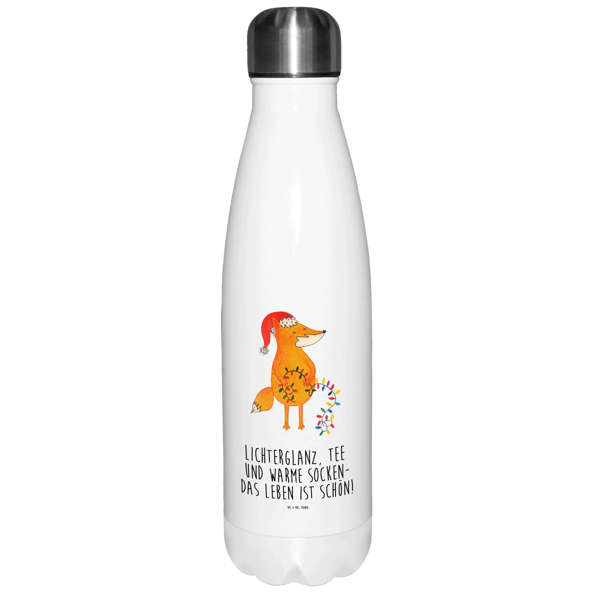 Thermosflasche Fuchs Weihnachten