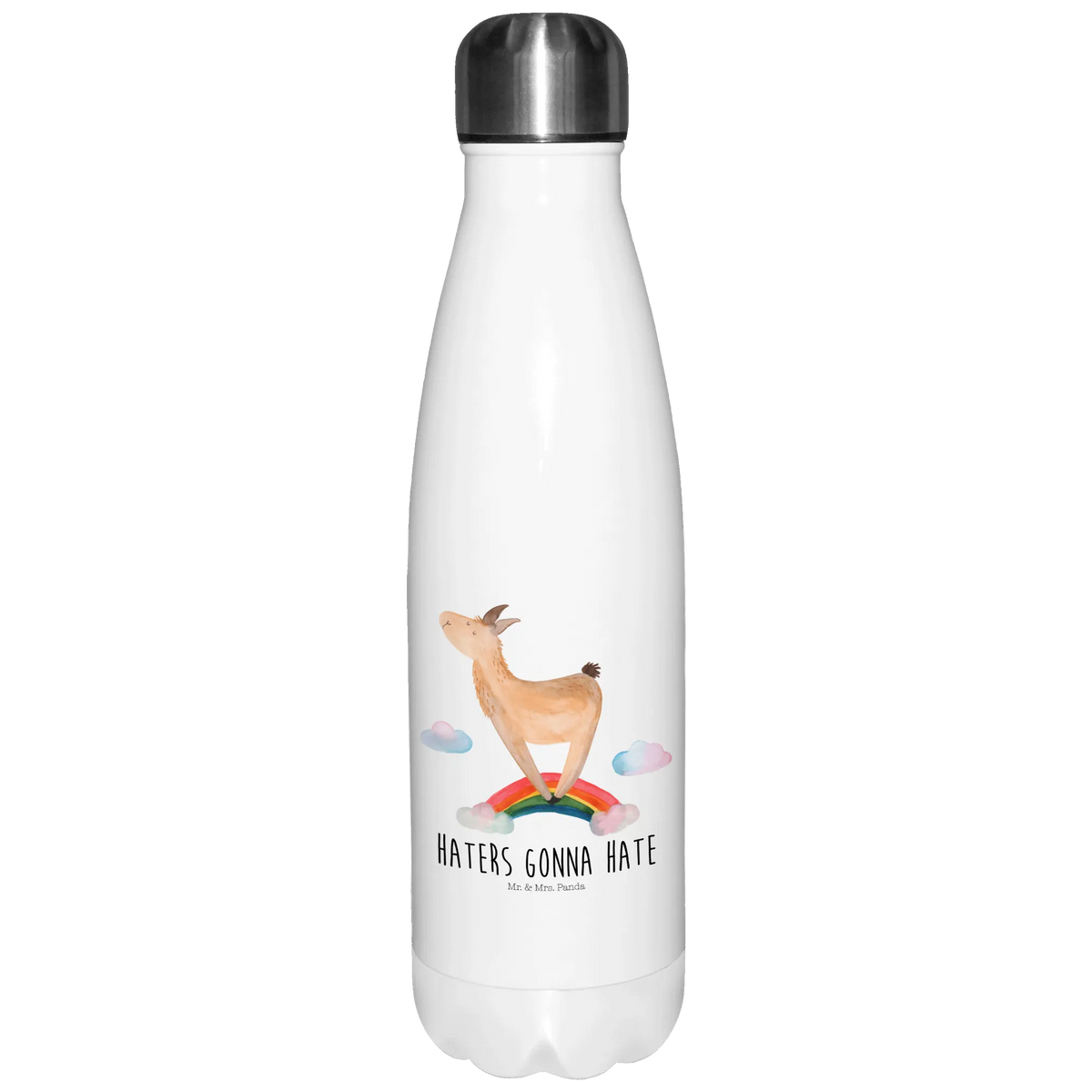 Thermosflasche Lama Regenbogen Edelstahlflasche, flasche aus edelstahl, Kaffeeflasche, thermobottle, isolierbehälter, Thermo-Trinkflasche, Wasserflasche, edelstahl wasserflasche, trinkflaschen, thermobehälter, Sportflasche, Thermoflasche Edelstahl, thermo trinkflasche, reiseflasche, Isolier-Trinkflasche, Getränkeflasche, Outdoorflasche, schulflasche, Teeflasche, Trinkgefäß, Trinkflasche Isoliert, Trinkbehälter, thermosflaschen, Vakuumflasche, isolier trinkflasche, edelstahl isolierflasche, metallflasche, isolierflaschen, Thermos, Sprudelflasche, Trinkflasche, Edelstahl Thermosflasche, wanderflasche, Thermosflasche, Lama, Alpaka, Hobby, Wolkenland, Abi, Haters Gonna Hate, Lamas, Außenseiter, Haters, Freiheit, Schule, Selbstständig, Regenbogen