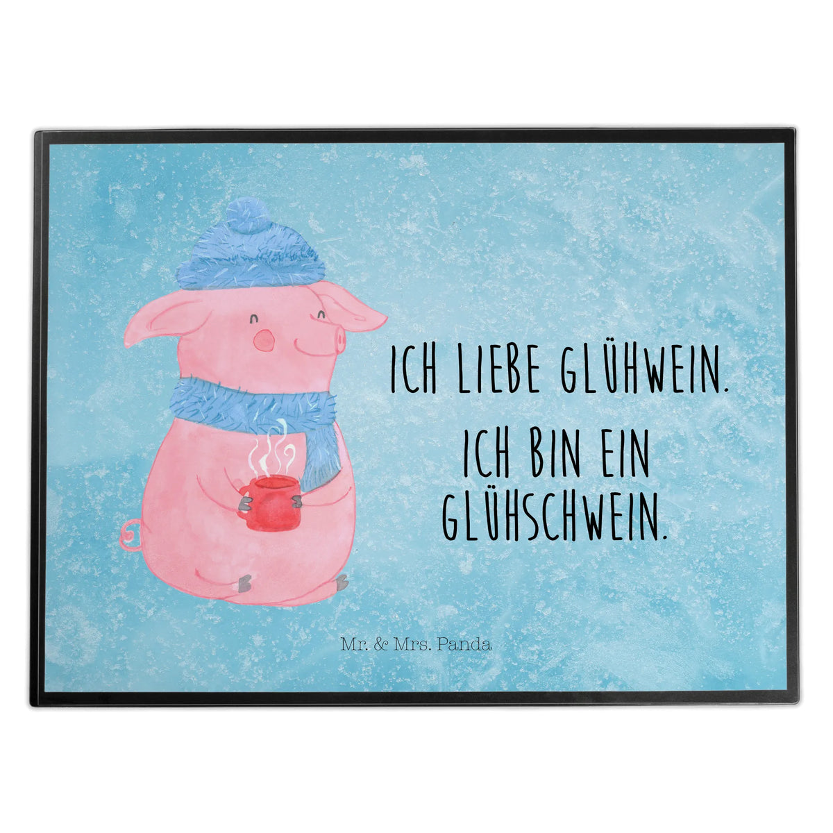 Desk pad Pig Mulled wine