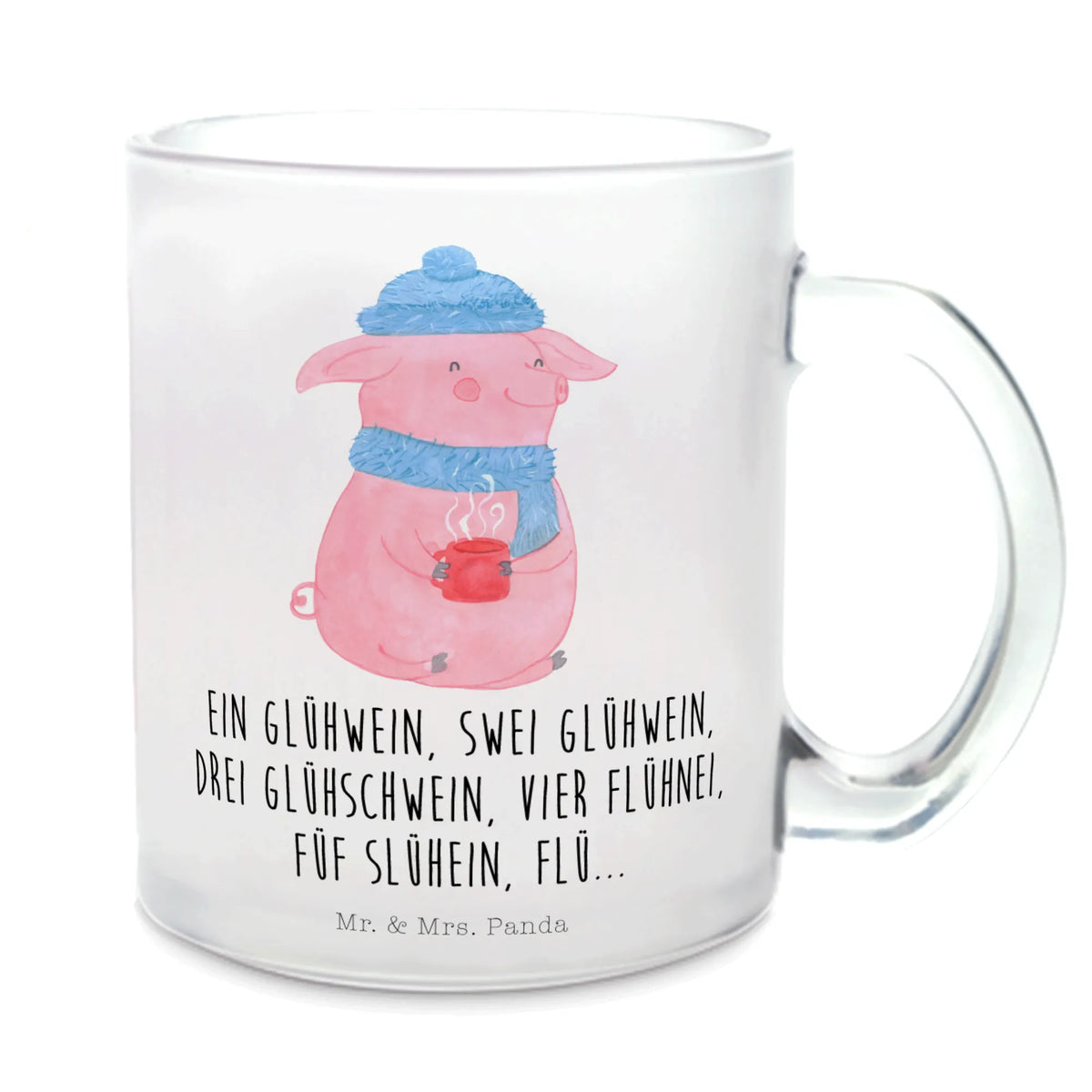 Teetasse Schweinchen Glühwein Teetasse, Henkeltasse, Henkelbecher, glastasse, Glasbecher, getränkeglas, Kakaotasse, Teeglas, Tee Tasse, Haferl, Häferl, getränkebecher, Pott, Trinkglas, Teetasse aus Glas, Teetasse Glas, Motivtasse, Glas Teebecher, Weihnachten, Winter, Weihnachtsdeko, Nikolaus, Advent, Heiligabend, Wintermotiv, Betrunken, Weihnachtsmarkt, Spruch, Glühwein