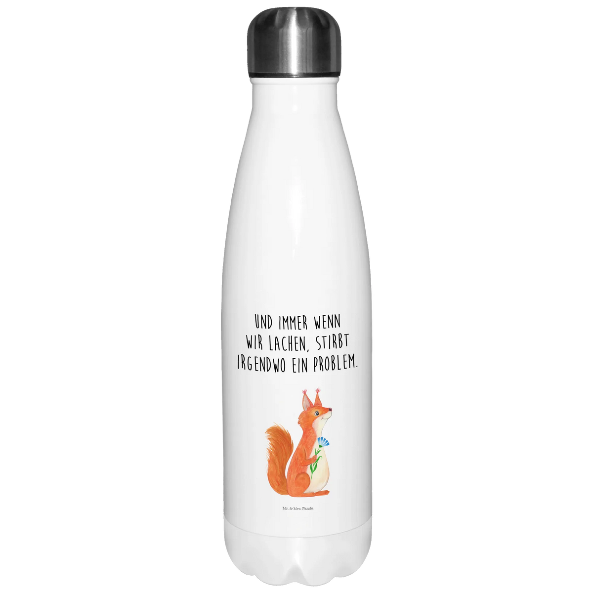 Insulated bottle Squirrel flower Vakuumflasche, reiseflasche, trinkflaschen, wanderflasche, Sportflasche, metallflasche, thermosflaschen, isolierbehälter, edelstahl wasserflasche, Trinkbehälter, Trinkflasche, Teeflasche, Thermoflasche Edelstahl, Outdoorflasche, thermobehälter, Kaffeeflasche, isolierflaschen, Getränkeflasche, isolier trinkflasche, thermo trinkflasche, Trinkflasche Isoliert, edelstahl isolierflasche, schulflasche, Sprudelflasche, flasche aus edelstahl, Trinkgefäß, Thermos, Thermosflasche, Edelstahlflasche, Edelstahl Thermosflasche, Wasserflasche, Thermo-Trinkflasche, Isolier-Trinkflasche, thermobottle, Lustige Sprüche, Tiere, Tiermotive, Gute Laune, Eichhörnchen, Motivation Bilder, glücklich Spruch, Spruch Positiv, Motivation Sprüche, Spruch Deko, Spaß, Eichhorn, Lachen