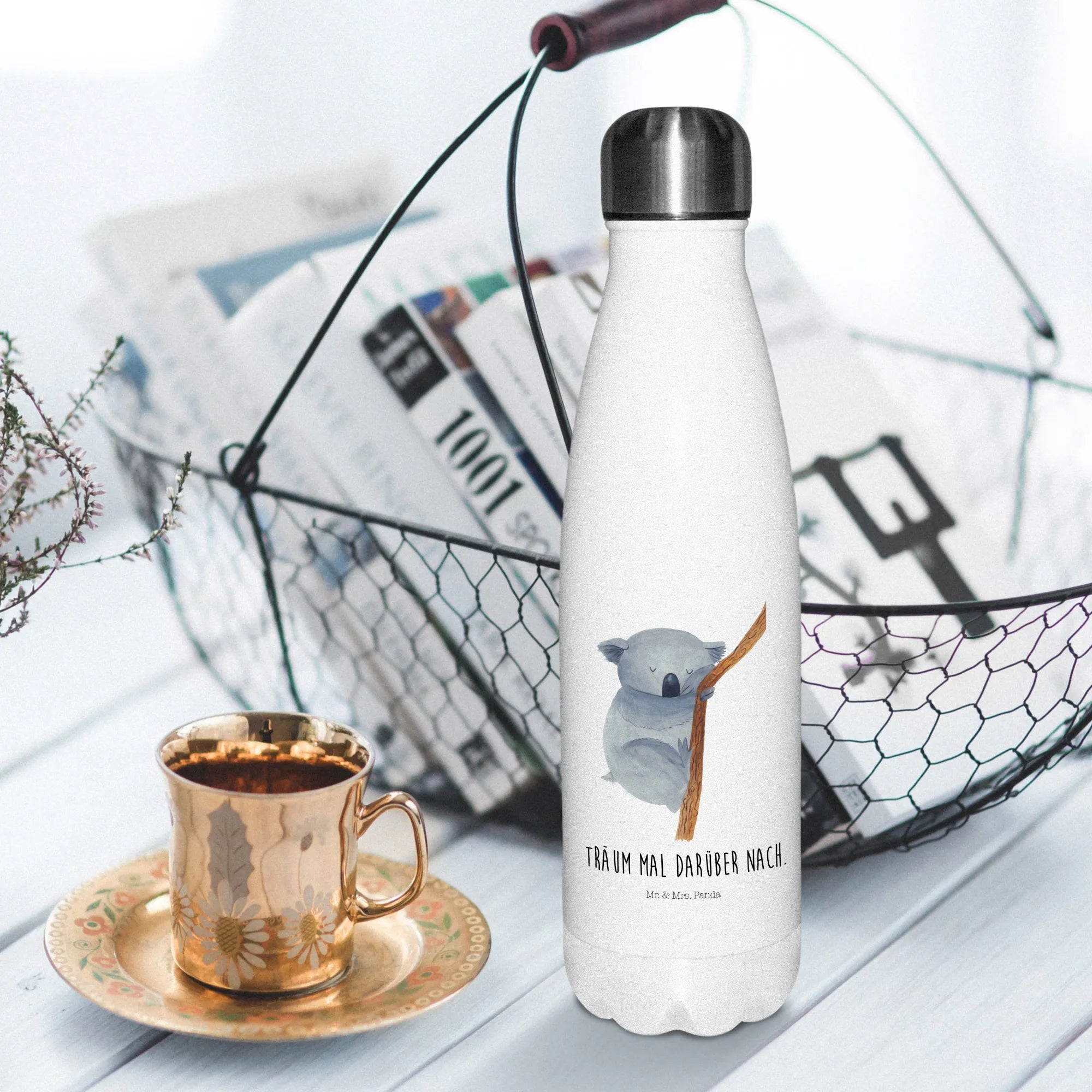 Thermosflasche Koalabär Outdoorflasche, Thermo-Trinkflasche, Thermoflasche Edelstahl, schulflasche, isolierbehälter, thermo trinkflasche, Sprudelflasche, wanderflasche, trinkflaschen, Kaffeeflasche, isolierflaschen, Sportflasche, flasche aus edelstahl, thermobottle, Trinkgefäß, reiseflasche, Trinkflasche, Wasserflasche, thermobehälter, thermosflaschen, Isolier-Trinkflasche, edelstahl isolierflasche, Thermos, Thermosflasche, edelstahl wasserflasche, metallflasche, Trinkflasche Isoliert, Getränkeflasche, Trinkbehälter, isolier trinkflasche, Edelstahl Thermosflasche, Vakuumflasche, Teeflasche, Edelstahlflasche, Lustige Sprüche, Tiere, Tiermotive, Gute Laune, schlafen, Koala, Träumen, Traum, Bär, Koalabär, Schlafzimmer, Traumland