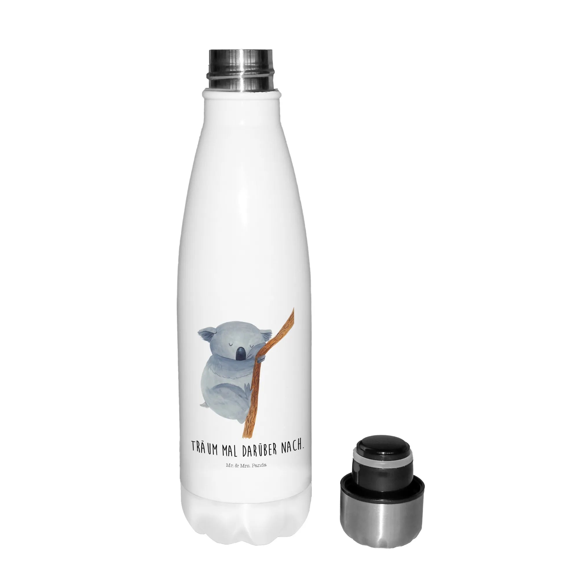 Thermosflasche Koalabär Outdoorflasche, Thermo-Trinkflasche, Thermoflasche Edelstahl, schulflasche, isolierbehälter, thermo trinkflasche, Sprudelflasche, wanderflasche, trinkflaschen, Kaffeeflasche, isolierflaschen, Sportflasche, flasche aus edelstahl, thermobottle, Trinkgefäß, reiseflasche, Trinkflasche, Wasserflasche, thermobehälter, thermosflaschen, Isolier-Trinkflasche, edelstahl isolierflasche, Thermos, Thermosflasche, edelstahl wasserflasche, metallflasche, Trinkflasche Isoliert, Getränkeflasche, Trinkbehälter, isolier trinkflasche, Edelstahl Thermosflasche, Vakuumflasche, Teeflasche, Edelstahlflasche, Lustige Sprüche, Tiere, Tiermotive, Gute Laune, schlafen, Koala, Träumen, Traum, Bär, Koalabär, Schlafzimmer, Traumland