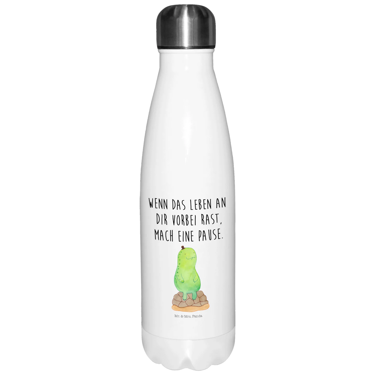 Insulated bottle tortoise Break gift, gift ideas, cute, illustrated, tortoise, reptile, ancient creature, sweet, birthday gift, turtle gift items, funny turtle gifts, pet turtles, best friend, sister or daughter, turtle lover, mindful, decelerate
