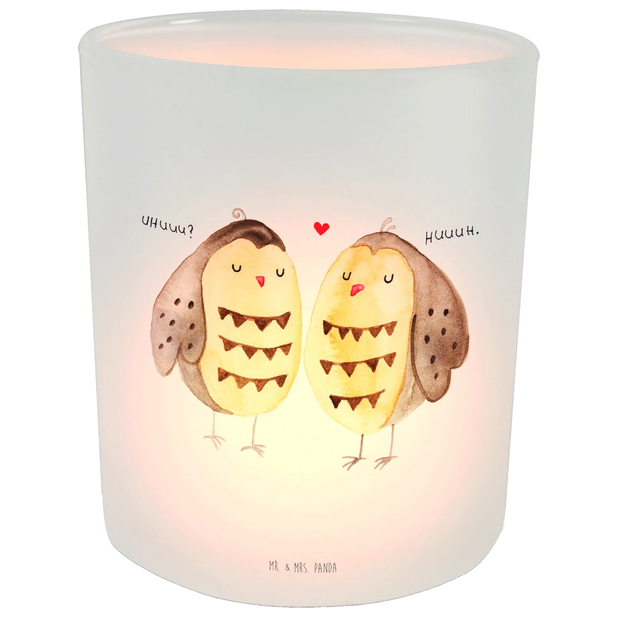 Lantern owls Love Wind light, tealight holder, glass tealight, owl, forest animal, bird, nocturnal, gift ideas, birthday present, illustrated, funny, romantic gift, owl decor, Friend, Owl, Love, Girlfriend gift, Owl decoration, Pun funny, Wedding saying, All you need is love, Love saying