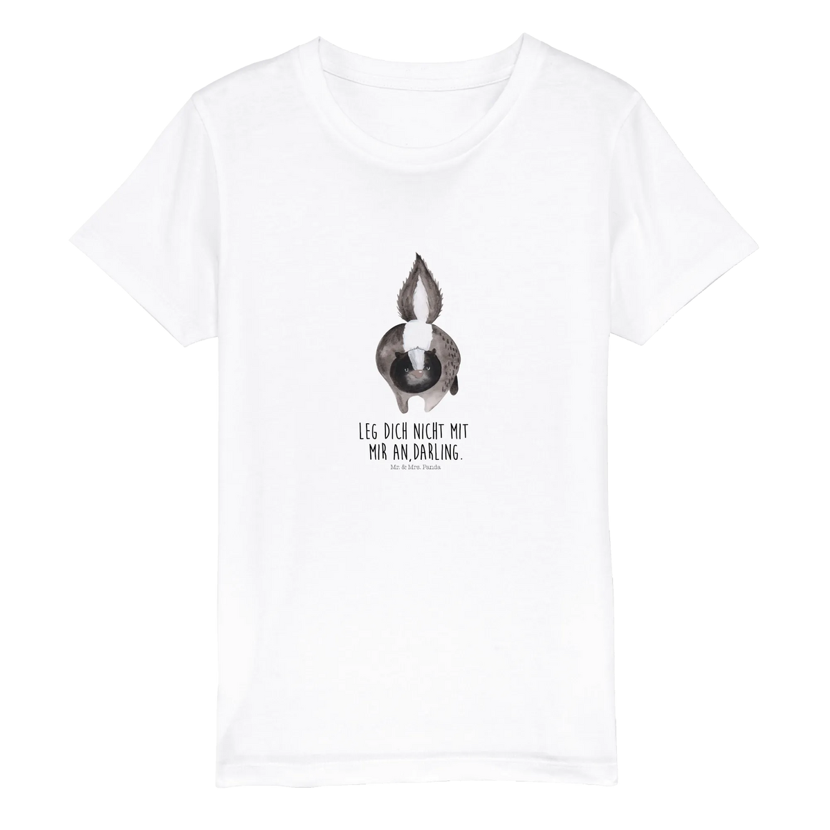 Organic Kinder T-Shirt Stinktier Angriff