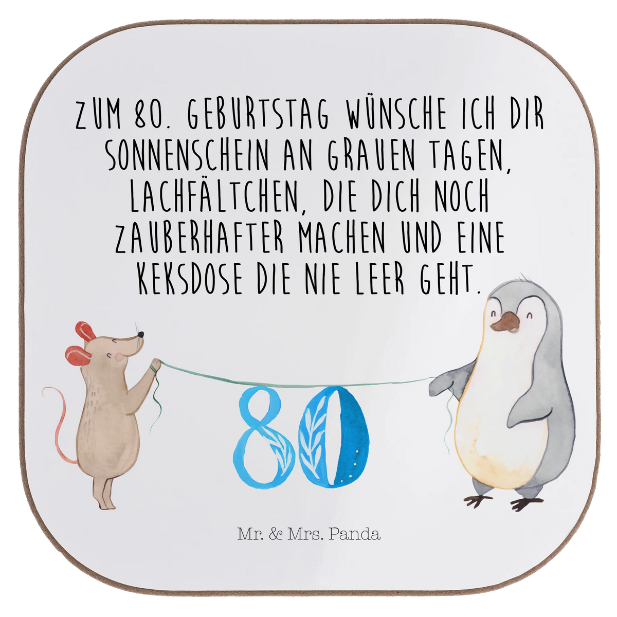Untersetzer 80. Geburtstag Maus Pinguin Quadratischer Untersetzer, unterleger, hartfaseruntersetzer, Untersetzer Tee, Coaster, schutzuntersetzer, Baruntersetzer, Getränkeuntersetzer, weinuntersetzer, hartfaser untersetzer, bar untersetzer, weinflaschenuntersetzer, Becheruntersetzer, Untersetzer Glas, Design Untersetzer, Tassen Untersetzer, garten untersetzer, Untersetzer Gläser, Holzuntersetzer, grill untersetzer, gläseruntersetzer, Tischschoner, Untersetzer Quadratisch, Untersetzer Tasse, Flaschenuntersetzer, Kaffeeuntersetzer, Tischuntersetzer, bieruntersetzer, Untersetzer Kaffee, weinglasuntersetzer, eckiger untersetzer, Untersetzer für Gläser, party untersetzer, Teeuntersetzer, Tassenuntersetzer, Geburtstagsgeschenk, Geschenk, Geburtstag, Party, Feiern, Kuchen, Torte