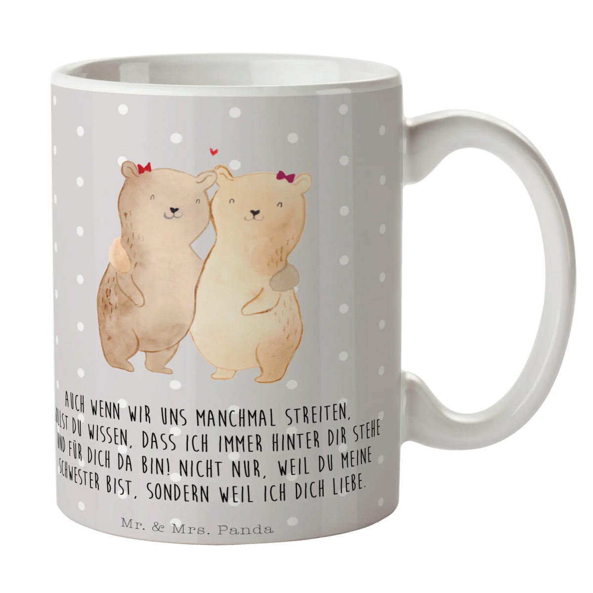 Tasse Bären Schwestern Frühstücksbecher, Kakaotasse, Frühstückstasse, Teepott, tasse für büro, tasse für kaffee, Geschenktasse, Becher, haferl, design tasse, Kaffeepott, cappuccinotasse, kakaobecher, Teetasse, kaffeebecher bedruckt, Bürobecher, Sprüchetasse, Henkelbecher, Bürotasse, Designtasse, Tasse mit Motiv, Teebecher, Tasse, Keramikbecher, kaffeetasse keramik, heißgetränkebecher, Trinktasse, kaffeebecher keramik, Keramiktasse, Trinkbecher, hochwertige tasse, schöne tasse, Motivtasse, kaffeetasse bedruckt, milchtasse, Kaffeebecher, Henkeltasse, milchkaffeetasse, Pott, Tasse mit Spruch, Henkelpott, Dekotasse, Bedruckte Tasse, statement tasse, Kaffeetasse, Muttertag, Vatertag, Mama, Papa, Oma, Opa, Familie, Schwester, Bruder