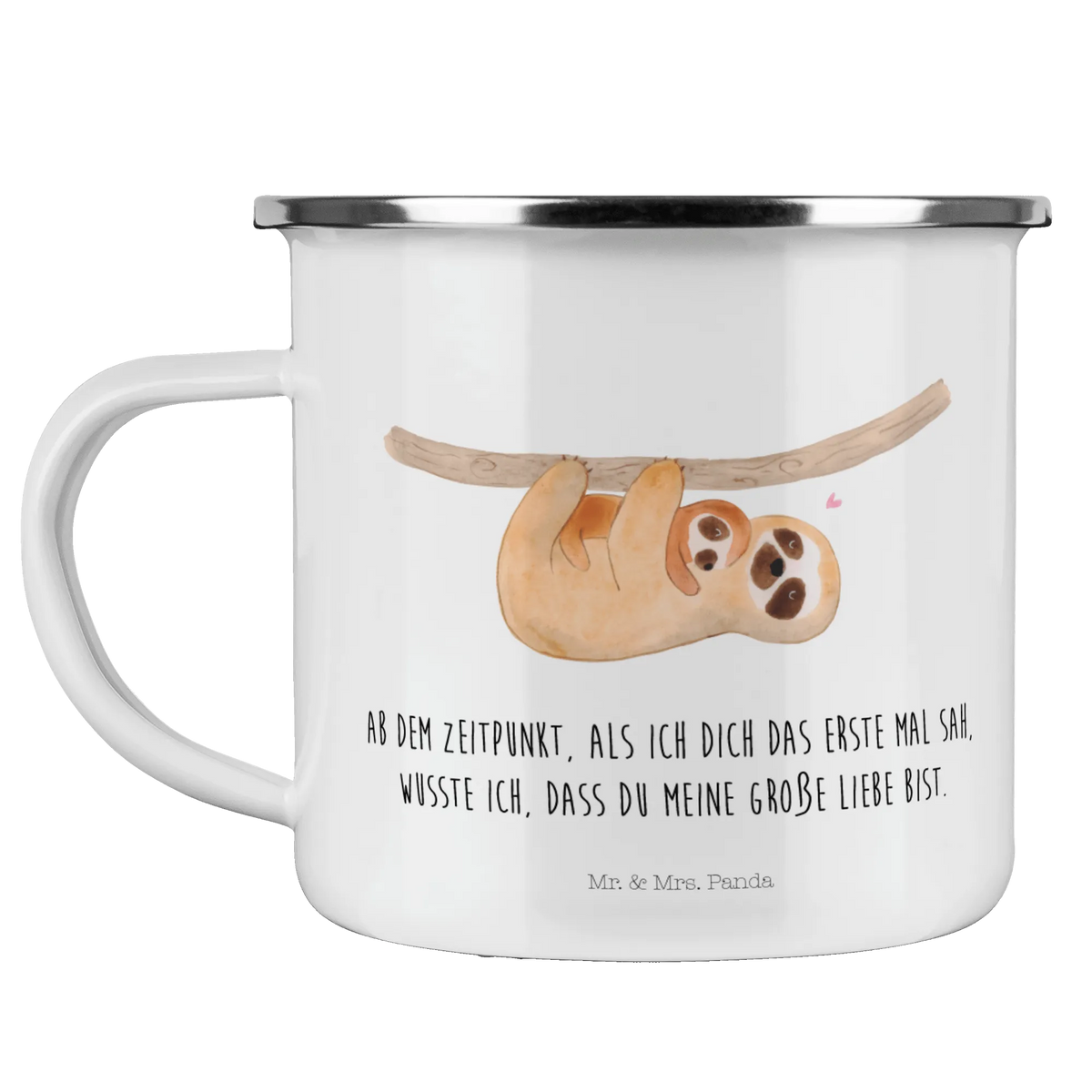 Camping Emaille Tasse Faultier Kind Blechtasse, wanderbecher, Emailletasse, Emaille Becher, Emaille Tasse, reisetasse, Haferl, outdoortasse, Teetasse, Outdoor Becher, Pott, blechbecher, emaillebecher, Tasse Emaille, wandertasse, Kaffeepott, Motivtasse, Outdoor Tasse, becher emaille, Campingbecher, Campingtasse, Teebecher, metallbecher, Reisebecher, Faultier, Faultier Deko, Faultier Geschenk, Faulheit, Mutter, Baby, Niedlichkeit, Geburt, Liebe, Spaß, Kind, Kinder, Mama