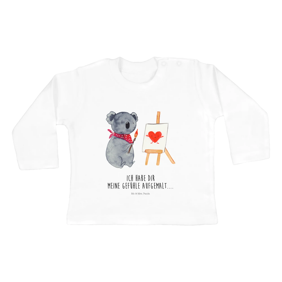 Baby Longsleeve Koala Künstler