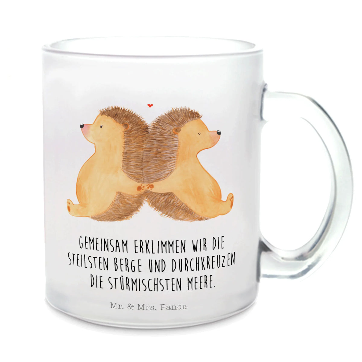 Teetasse Igel händchenhaltend glastasse, Haferl, Kakaotasse, Teetasse, Glas Teebecher, Tee Tasse, Glasbecher, getränkebecher, Teetasse Glas, Pott, Henkelbecher, Teetasse aus Glas, Trinkglas, Motivtasse, Häferl, Teeglas, getränkeglas, Henkeltasse, Freundin, Freund, Liebe, Liebesgeschenk, Jahrestag, Verlobung, Partner, Ehemann, Ehefrau, Heiraten, Heiratsantrag, Hocheitstag, Liebesbeweis, Geschenk für Zwei, Große Liebe, Hochzeit, Liebesbotschaft, Hand in Hand, Lieblingsmensch, Love, Igelliebe, Gemeinsamkeit, Igel
