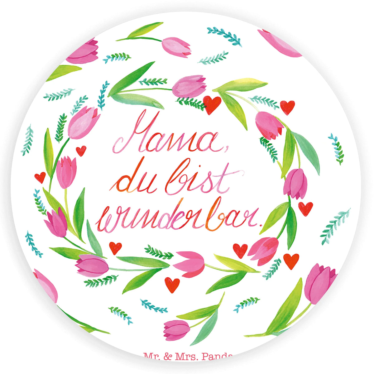 Rund Aufkleber Mama Tulpen Sticker, Kreis Aufkleber, Label, Rund Aufkleber, Rund Etikett, Runder Aufkleber, Aufkleber, Etikett, Dekoration, Abenteuer, Natur, Outdoor, Blumen Deko, Frühlings Deko, Sommer Deko, positive Botschaft, Naturliebhaber, Mutti, Mama, Mami, Mom, Mutter
