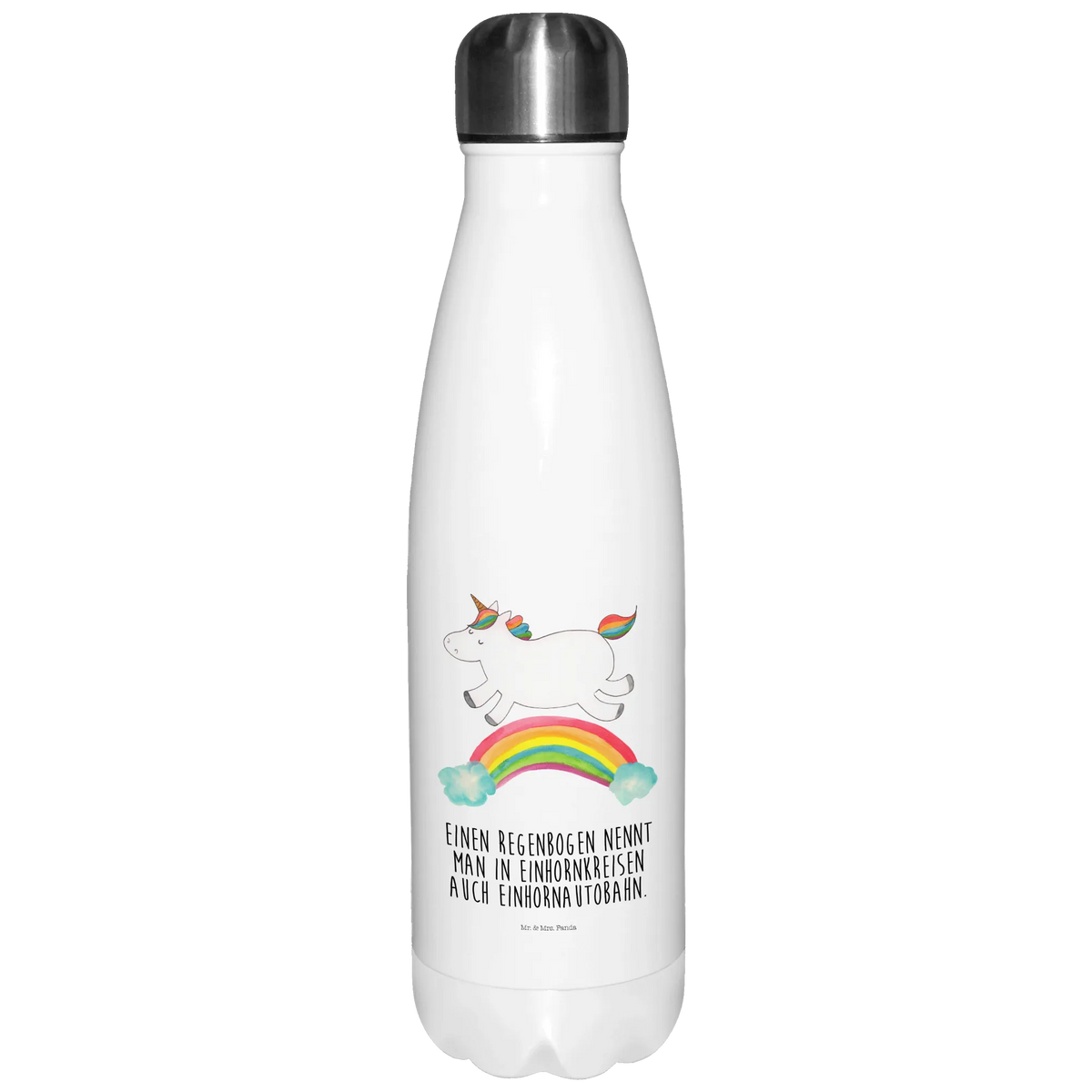 Thermosflasche Einhorn Regenbogen