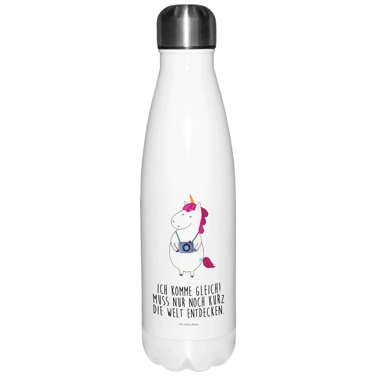 Thermosflasche Einhorn Fotograf