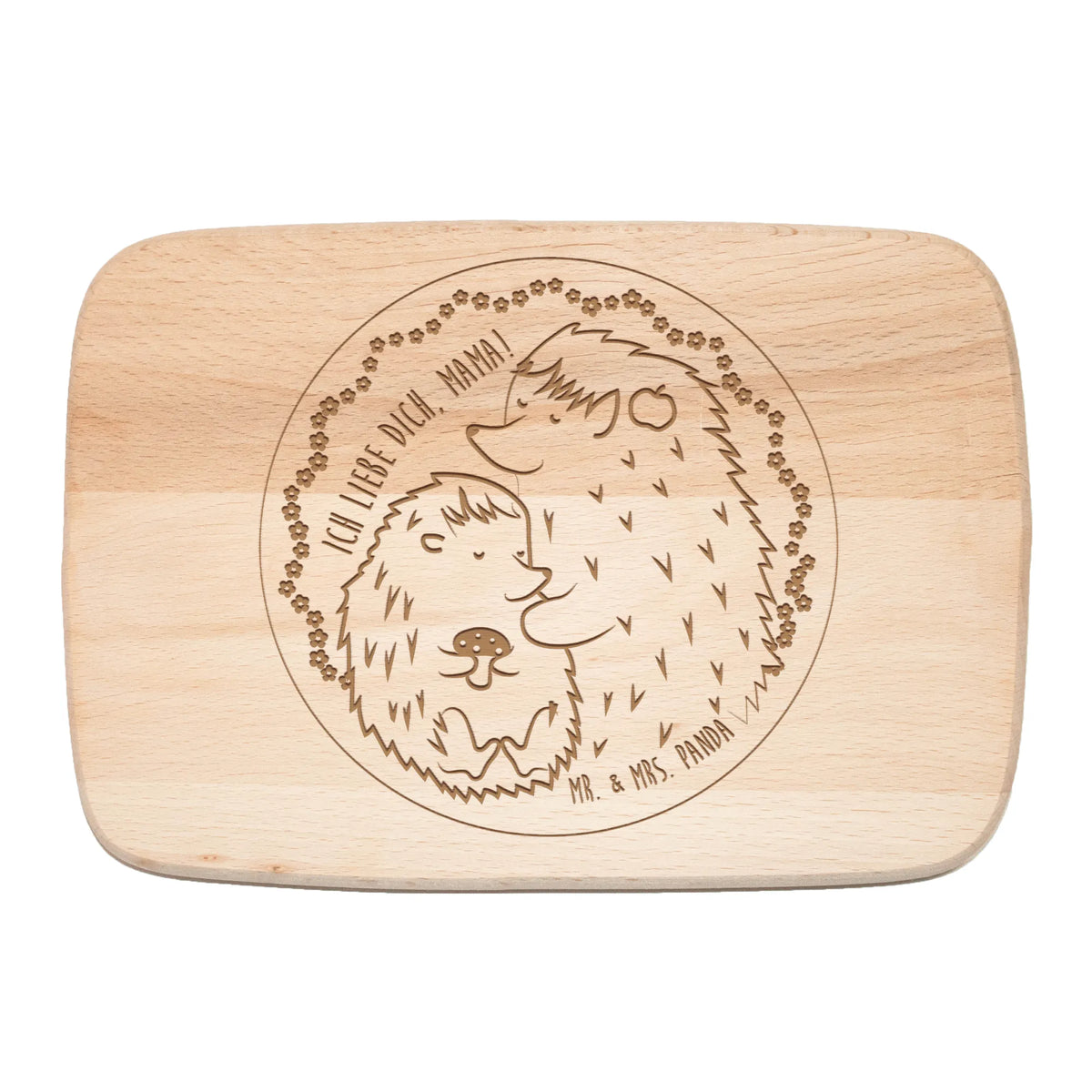 Serving board Hedgehog mom cutting board, breakfast board, Board, Family, Father's Day, Mother's Day, brother, sister, Mom, Dad, mom, daughter, mother's day, present, son, birthday, love, hedgehog, couple, mother, christmas, family