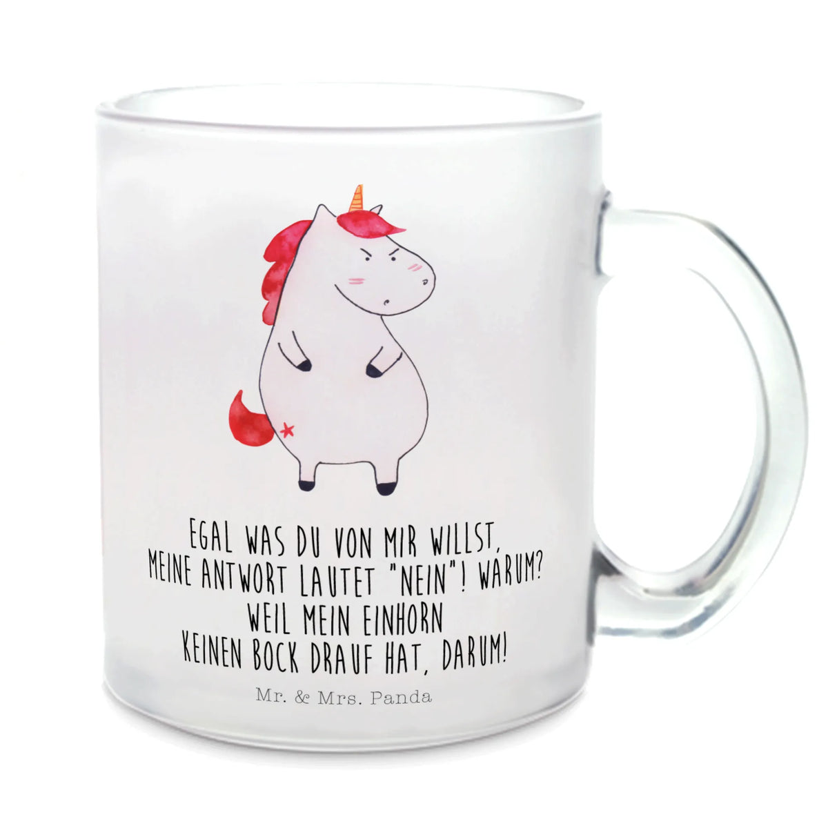 Teetasse Einhorn Wut Häferl, Tee Tasse, Trinkglas, Henkelbecher, Haferl, Glasbecher, Motivtasse, getränkeglas, Henkeltasse, Teetasse aus Glas, glastasse, Glas Teebecher, Kakaotasse, Teetasse Glas, Teeglas, Teetasse, Pott, getränkebecher, Unicorn, Einhorn, Einhörner, Einhorn Deko, Lustig, Büro, Ansage, Geschenk, wütend, Lustlos, Realität, Spaß, Nein, Dumme Fragen, Arbeit