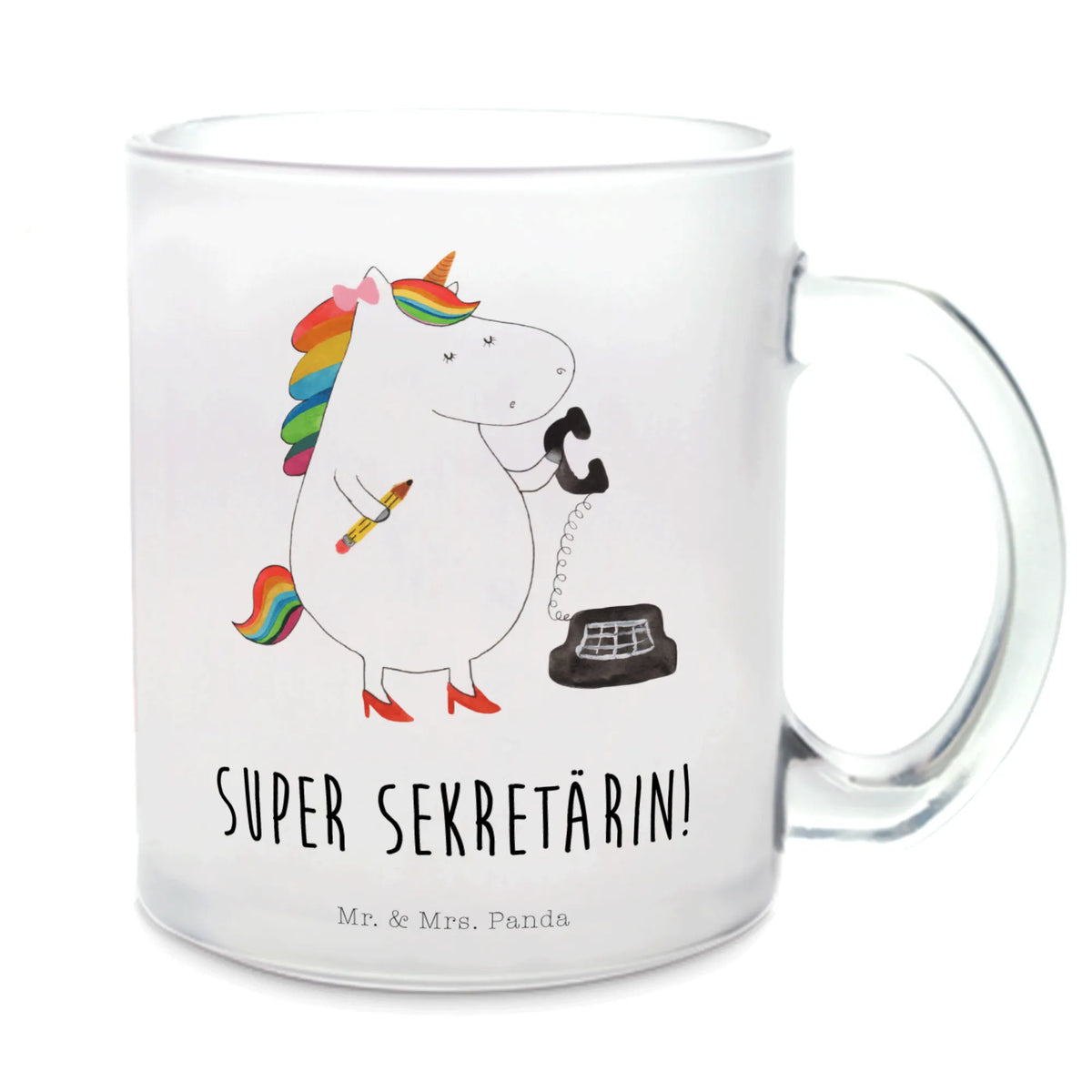 Teetasse Einhorn Sekretärin Häferl, Motivtasse, Teetasse aus Glas, Haferl, Glas Teebecher, Teetasse Glas, Trinkglas, Glasbecher, Kakaotasse, Tee Tasse, glastasse, getränkebecher, getränkeglas, Teetasse, Pott, Henkelbecher, Teeglas, Henkeltasse, Unicorn, Einhorn, Einhörner, Einhorn Deko, Büro, Sekretärin, Rechtsanwaltsgehilfin, Steuerbüro, Rechtsanwältin, Steuerkanzlei, Bürohilfe, Bürokraft
