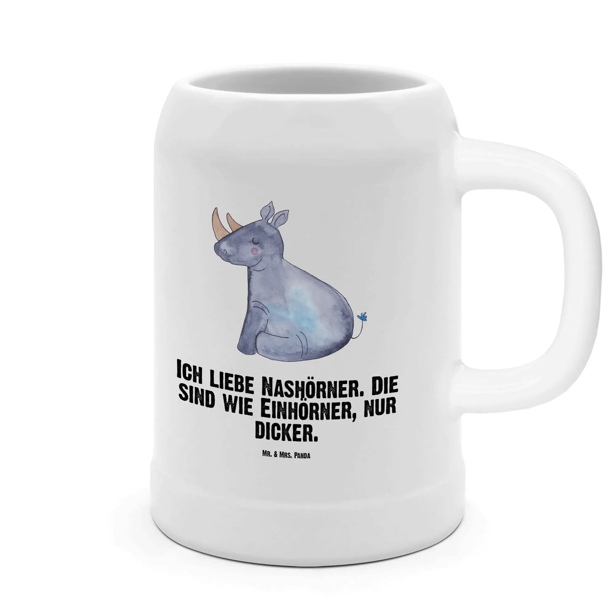 Bierkrug Einhorn Nashorn Trinkkrug, Keramikkrug, Bierhumpen, Bier Seidel, Tonkrug, Humpen, Steingutkrug, Bierbecher, Steinkrug, Bier Humpen, Steinzeugkrug, Krug, Seidel, Steinbierkrug, Mr. & Mrs. Panda Bierkrug, Unicorn, Einhorn, Einhörner, Einhorn Deko, Lustig, Einhornpower, Zoo, Erwachsenwerden, Witzig, Glitzer, Regenbogen, Nashörner, Nashorn