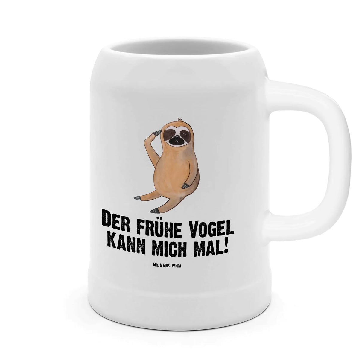 Bierkrug Faultier Vogel Steinzeugkrug, Trinkkrug, Steinbierkrug, Seidel, Krug, Bierbecher, Tonkrug, Steinkrug, Bierhumpen, Steingutkrug, Bier Humpen, Mr. & Mrs. Panda Bierkrug, Keramikkrug, Humpen, Bier Seidel, Faultier, Faultier Deko, Faultier Geschenk, Morgenmuffel, Früher Vogel, Frühaufsteher, Faultiere, Vogel, Lieblingstier, Faultierwelt, faul, Spinner, Der Frühe Vogel