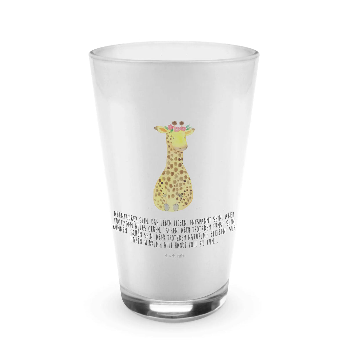 Glas Giraffe Blumenkranz Eiskaffee Glas, Longdrink Glas, Cocktail Glas, eiskaffeeglas, Longdrinkglas, Limonadenglas, smoothie glas, cappuccino glas, Saftglas, kaffeeglas, Kaffee Glas, Trinkbecher Glas, bar glas, Wasserglas, eistee glas, becher glas, Latte Macchiato Glas, Teeglas, Glasbecher, milchkaffee glas, Glas, Cocktailglas, Latte Glas, cappuccinoglas, Trinkglas, Wildtiere, Afrika, Selbstliebe, Giraffe, Blumenkranz, Freundin, Abenteurer