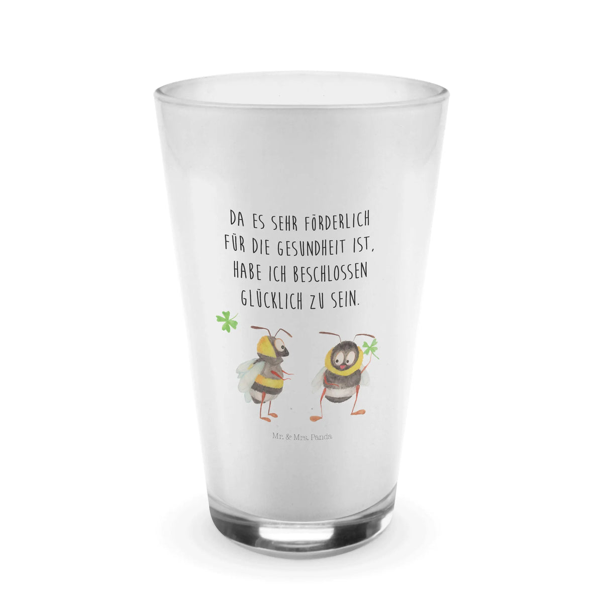 Glas Hummeln Kleeblatt Trinkglas, Glasbecher, Cocktail Glas, Latte Macchiato Glas, Longdrink Glas, eiskaffeeglas, milchkaffee glas, Eiskaffee Glas, Limonadenglas, Trinkbecher Glas, Kaffee Glas, Longdrinkglas, smoothie glas, cappuccino glas, Glas, Cocktailglas, Wasserglas, cappuccinoglas, Latte Glas, bar glas, Teeglas, eistee glas, becher glas, Saftglas, kaffeeglas, Lustige Sprüche, Tiere, Tiermotive, Gute Laune, Hummel, Spruch Positiv, glücklich Werden, Spruch Fröhlich, Biene Deko, Biene, Spruch schön, glücklich sein