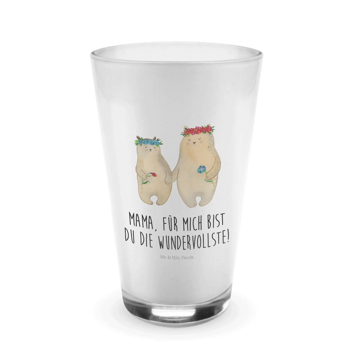 Glas Bären mit Blumenkranz Longdrinkglas, bar glas, Glasbecher, Glas, Kaffee Glas, Saftglas, cappuccino glas, becher glas, Trinkbecher Glas, eistee glas, milchkaffee glas, Eiskaffee Glas, eiskaffeeglas, Teeglas, Trinkglas, smoothie glas, Cocktail Glas, cappuccinoglas, Limonadenglas, kaffeeglas, Wasserglas, Cocktailglas, Longdrink Glas, Latte Glas, Latte Macchiato Glas, Muttertag, Vatertag, Mama, Papa, Oma, Opa, Familie, Schwester, Bruder, Geschenk Mama. Muttertag, Bär, Beste Mutter, Tochter, Mutter, Mutti, Weltbeste Mama, Family, Kind, Kinder, Lieblingsmensch, Töchter, Vorbild, Lieblingsmama, Mami, Bären
