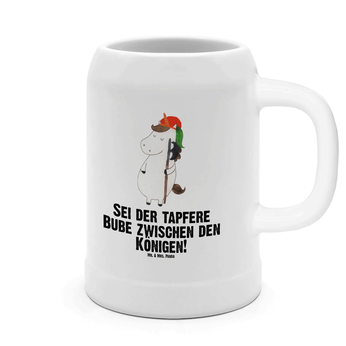 Bierkrug Einhorn Junge Steinbierkrug, Bierbecher, Steingutkrug, Steinkrug, Steinzeugkrug, Mr. & Mrs. Panda Bierkrug, Keramikkrug, Bier Humpen, Humpen, Bierhumpen, Seidel, Trinkkrug, Tonkrug, Bier Seidel, Krug, Unicorn, Einhorn, Einhörner, Einhorn Deko, Bube, Mittelalter