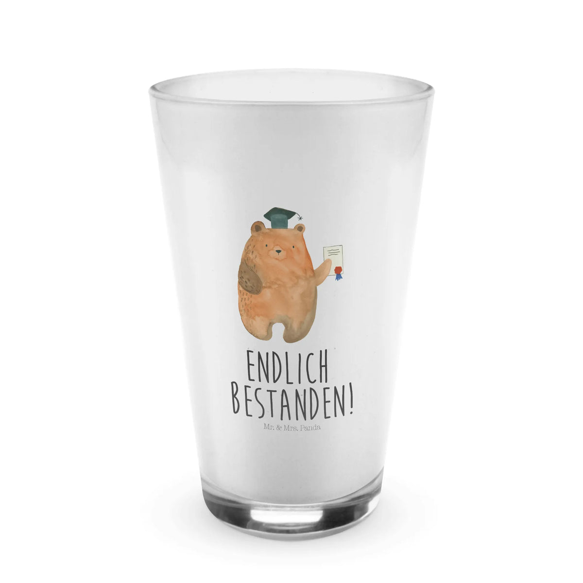 Glas Bär Prüfung Teeglas, eistee glas, Trinkglas, Saftglas, Eiskaffee Glas, eiskaffeeglas, Trinkbecher Glas, Longdrink Glas, Longdrinkglas, cappuccinoglas, kaffeeglas, cappuccino glas, Kaffee Glas, Cocktailglas, Latte Macchiato Glas, Cocktail Glas, milchkaffee glas, bar glas, Glasbecher, smoothie glas, Glas, Limonadenglas, becher glas, Wasserglas, Latte Glas, Teddy, Bär, Teddybär, Prüfungen, Zeugnis, Prüfung Bestanden, Abschluss, Abschlusszeugnis, Abitur