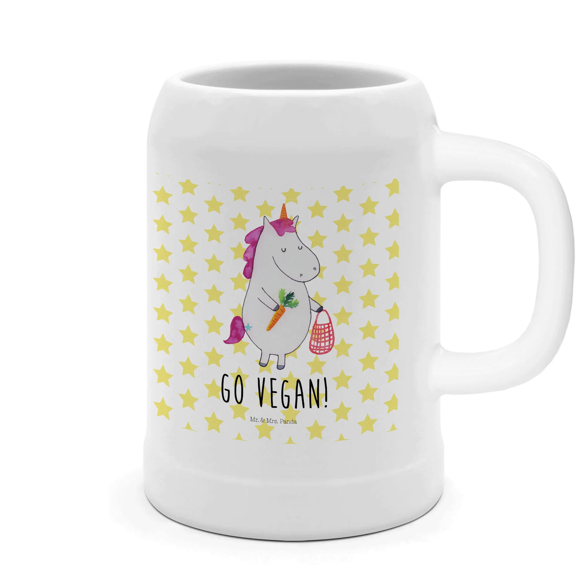 Bierkrug Einhorn Vegan Keramikkrug, Bier Humpen, Tonkrug, Bier Seidel, Bierhumpen, Mr. & Mrs. Panda Bierkrug, Humpen, Steinkrug, Trinkkrug, Steingutkrug, Seidel, Steinbierkrug, Steinzeugkrug, Krug, Bierbecher, Unicorn, Einhorn, Einhörner, Einhorn Deko, Veganismus, Vegan, Vegetariar, Rohkost, Veganer, Gesund Leben, Gesund essen