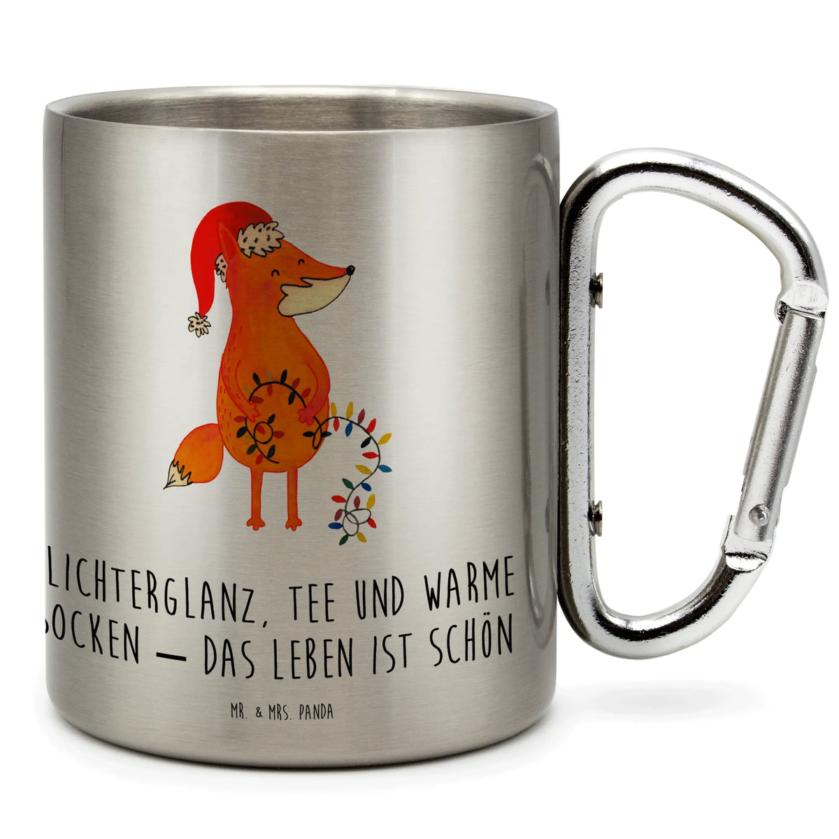 Edelstahlbecher Fuchs Weihnachten Isolierbecher, karabiner tasse, Campingtasse, motivbecher, Kaffeebecher Edelstahl, isoliertasse, Edelstahlbecher, wanderbecher, Karabiner Becher, Reisebecher, thermotasse, Thermobecher Edelstahl, Edelstahl Trinkbecher, Edelstahl-Isolierbecher, Becher Aus Edelstahl, Teebecher, Trinkbecher Metall, Edelstahltasse, spruchbecher, Edelstahl-Thermobecher, Metallbecher, Teetasse, Isolierbecher Edelstahl, Thermobecher, Trinkbecher Edelstahl, karabinerbecher, wandertasse, edelstahl reisebecher, Campingbecher, Weihnachten, Winter, Weihnachtsdeko, Nikolaus, Advent, Heiligabend, Wintermotiv, Spruch schön, Geschenk Weihnachten, Füchse, Fuchs, Weihnachtsmann, Weihnachtszeit