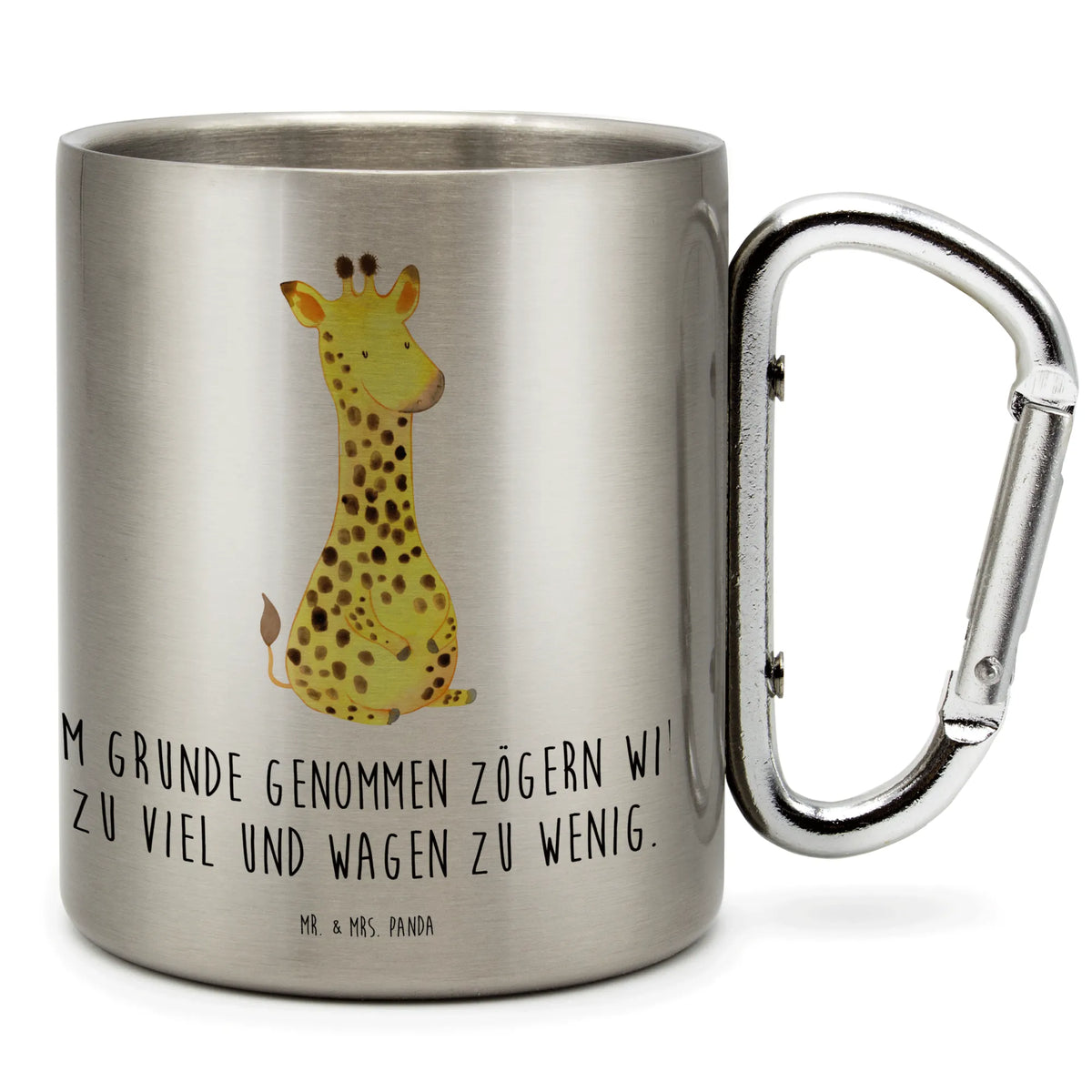 Edelstahlbecher Giraffe Zufrieden karabinerbecher, wandertasse, motivbecher, Isolierbecher Edelstahl, Teebecher, Kaffeebecher Edelstahl, Thermobecher, wanderbecher, Teetasse, Edelstahltasse, thermotasse, Edelstahl Trinkbecher, Thermobecher Edelstahl, Isolierbecher, Reisebecher, Campingbecher, isoliertasse, Metallbecher, Campingtasse, edelstahl reisebecher, spruchbecher, Trinkbecher Edelstahl, Karabiner Becher, Becher Aus Edelstahl, Trinkbecher Metall, Edelstahl-Isolierbecher, Edelstahl-Thermobecher, karabiner tasse, Edelstahlbecher, Afrika, Wildtiere, Glück, Giraffe, Abenteuer, Zufrieden