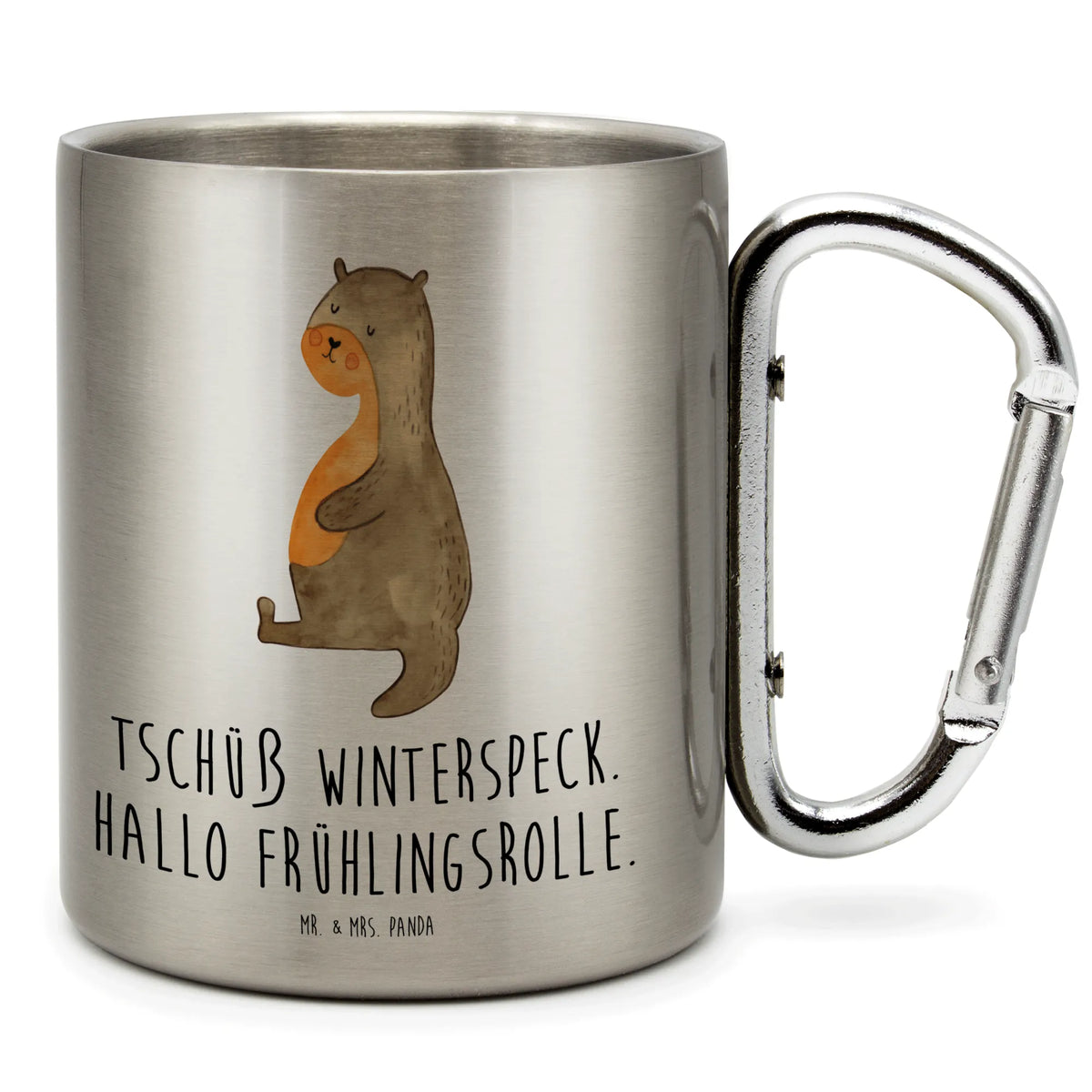 Edelstahlbecher Otter Bauch Trinkbecher Metall, Isolierbecher Edelstahl, wandertasse, wanderbecher, Edelstahl-Thermobecher, Edelstahltasse, Teebecher, edelstahl reisebecher, Edelstahl-Isolierbecher, thermotasse, Reisebecher, Campingtasse, Campingbecher, Karabiner Becher, karabinerbecher, Kaffeebecher Edelstahl, Metallbecher, Isolierbecher, spruchbecher, Thermobecher, Becher Aus Edelstahl, Trinkbecher Edelstahl, Thermobecher Edelstahl, motivbecher, karabiner tasse, Teetasse, Edelstahlbecher, isoliertasse, Edelstahl Trinkbecher, Otter, Fischotter, Seeotter, Otter Seeotter See Otter