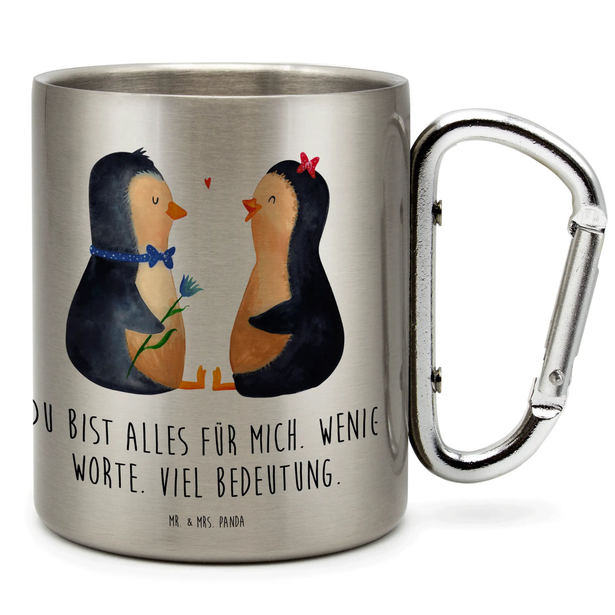 Edelstahlbecher Pinguin Pärchen motivbecher, Becher Aus Edelstahl, Teebecher, wandertasse, Edelstahl-Isolierbecher, Edelstahl-Thermobecher, Campingtasse, Edelstahltasse, Thermobecher, Edelstahl Trinkbecher, Isolierbecher, Metallbecher, karabiner tasse, Isolierbecher Edelstahl, Kaffeebecher Edelstahl, wanderbecher, Karabiner Becher, karabinerbecher, Campingbecher, Edelstahlbecher, Thermobecher Edelstahl, edelstahl reisebecher, Teetasse, thermotasse, spruchbecher, Trinkbecher Edelstahl, Trinkbecher Metall, Reisebecher, isoliertasse, Pinguin, Pinguine, Große Liebe, Hochzeitstag, Hochzeitsgeschenk, Liebesbeweis, Liebespaar, Traumpaar, Jahrestag, Liebesgeschenk, Verlobung, Hochzeit, Liebe
