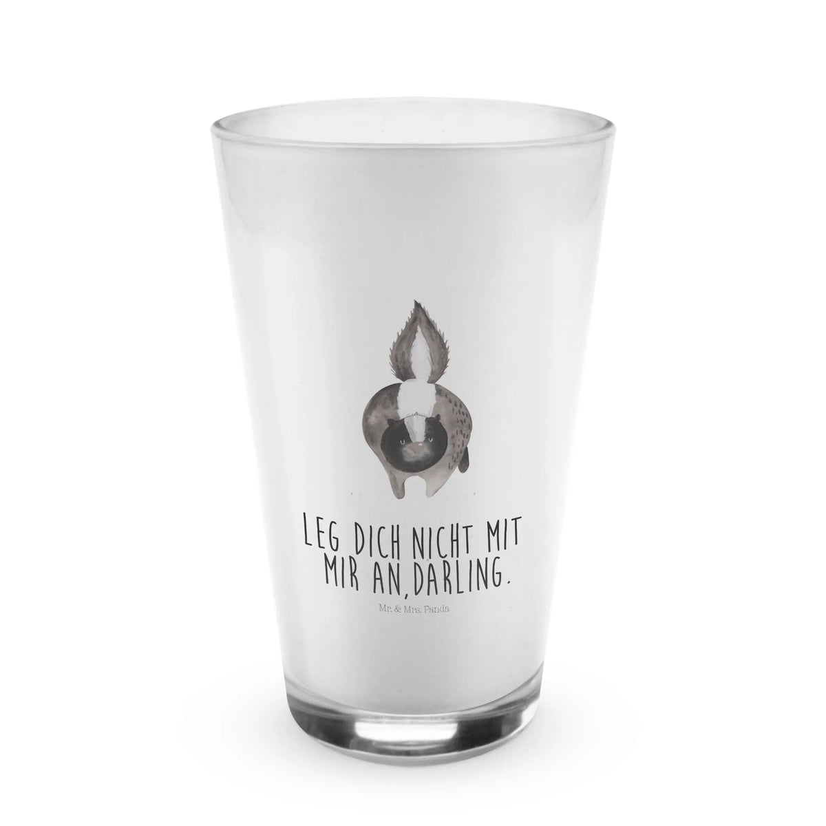 Glas Stinktier Angriff Kaffee Glas, Cocktail Glas, Trinkglas, Longdrink Glas, Glasbecher, milchkaffee glas, eistee glas, Eiskaffee Glas, Wasserglas, eiskaffeeglas, Latte Glas, Limonadenglas, Teeglas, becher glas, Glas, Trinkbecher Glas, cappuccino glas, Saftglas, Cocktailglas, cappuccinoglas, bar glas, smoothie glas, Longdrinkglas, kaffeeglas, Latte Macchiato Glas, Stinktier, Skunk, Wildtier, Raubtier, wütend, Stinker, Stinki, Drohung
