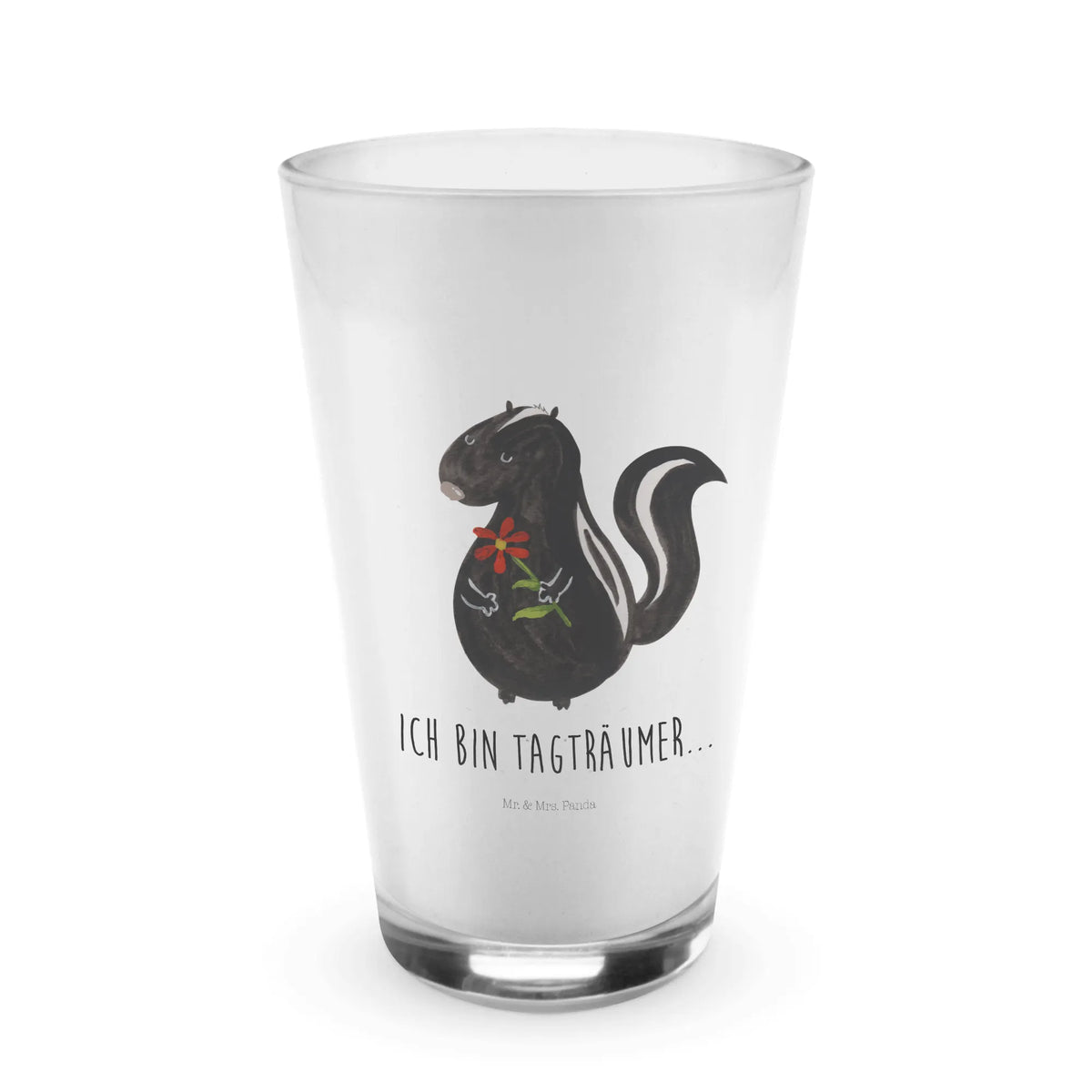Glas Stinktier Blume Limonadenglas, Latte Glas, Longdrink Glas, Trinkglas, Trinkbecher Glas, eistee glas, Longdrinkglas, cappuccino glas, Glasbecher, milchkaffee glas, Latte Macchiato Glas, bar glas, Cocktail Glas, kaffeeglas, Cocktailglas, cappuccinoglas, smoothie glas, Wasserglas, Eiskaffee Glas, Kaffee Glas, becher glas, Saftglas, eiskaffeeglas, Teeglas, Glas, Stinktier, Skunk, Raubtier, Träume, Dreams, Stinki, Wildtier, Tagträumer, Stinker, Verträumt